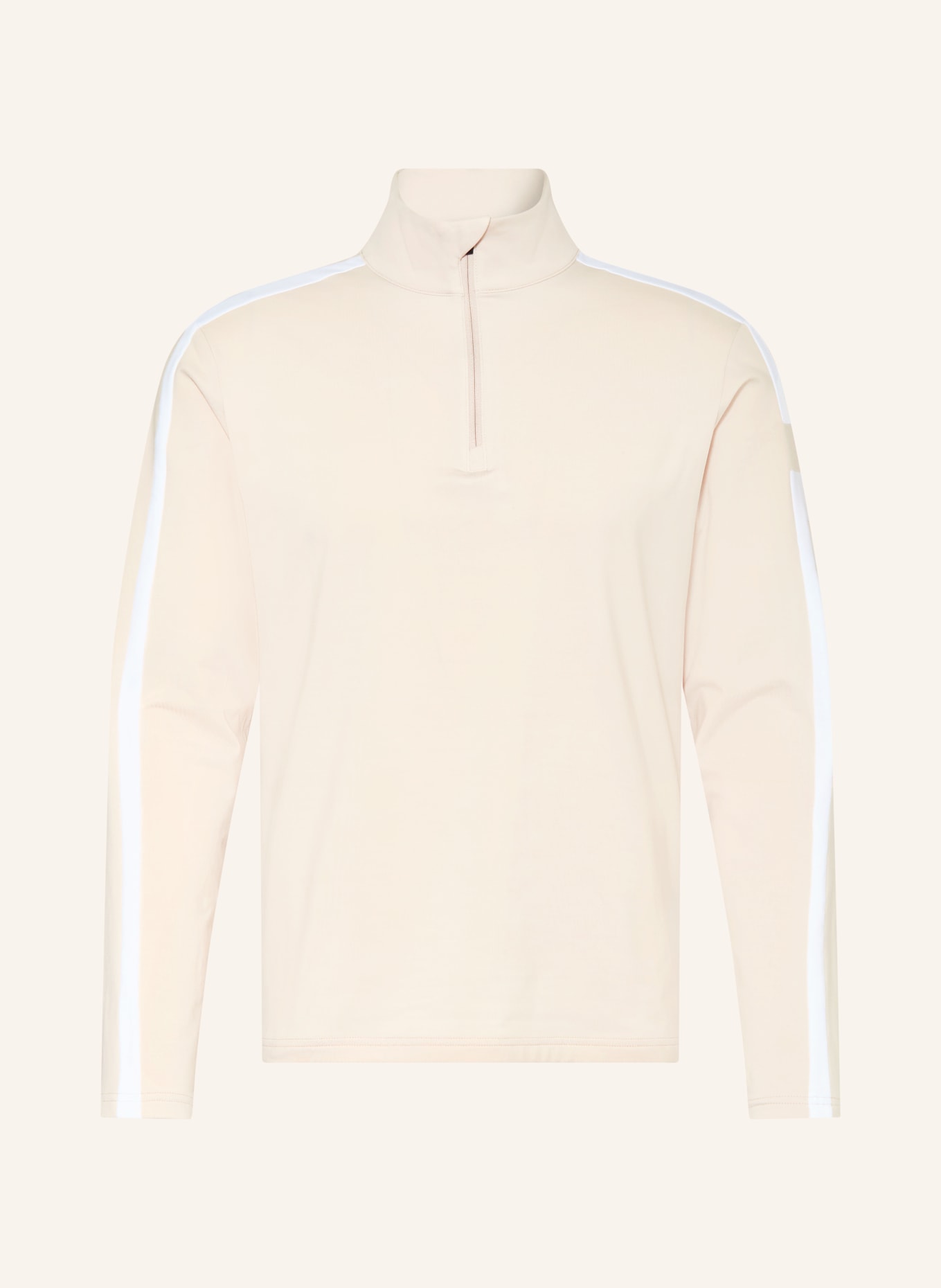 J.LINDEBERG Functional shirt: BEIGE / WHITE