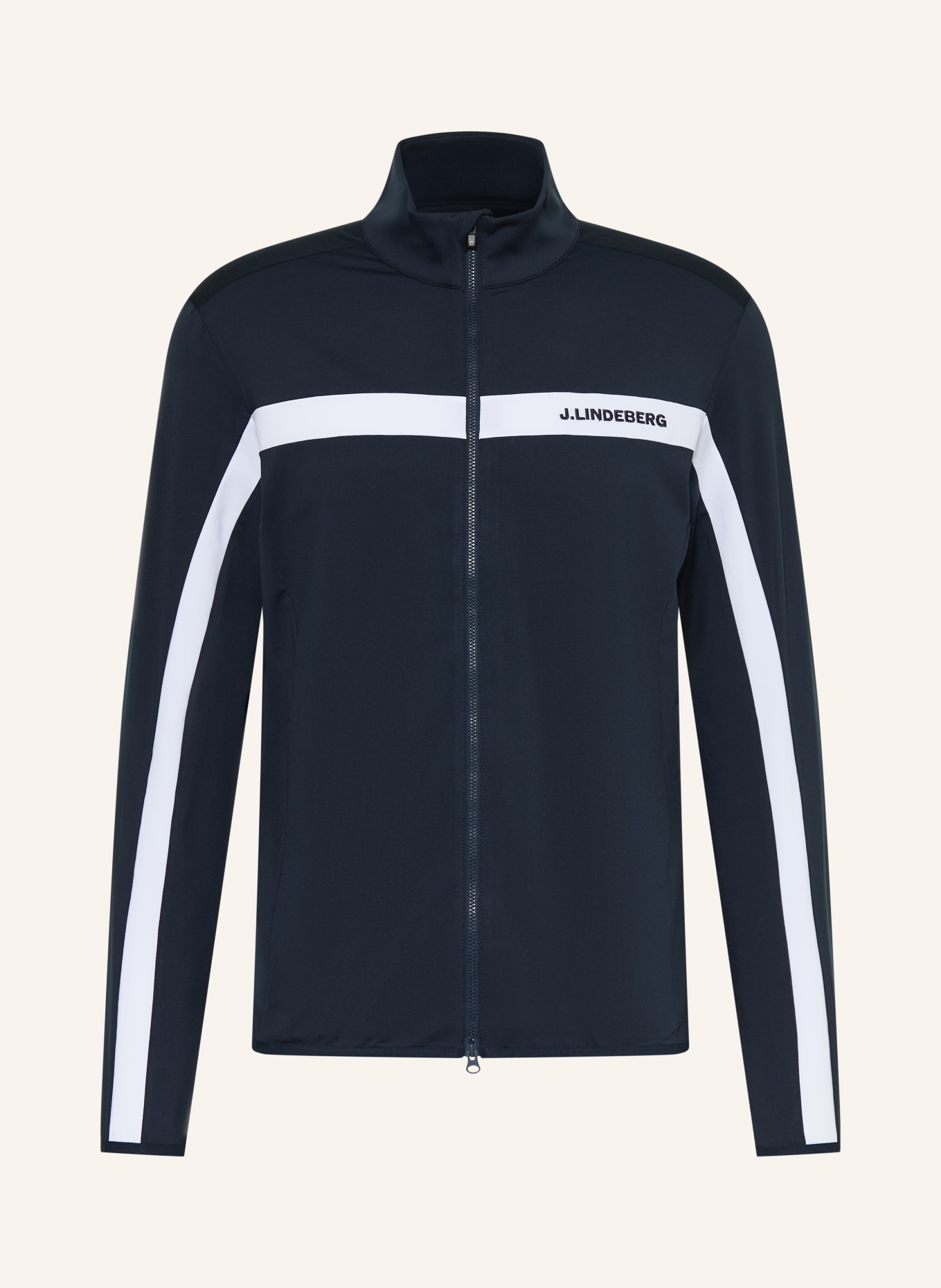 J.LINDEBERG Mid-layer jacket: DARK BLUE / WHITE