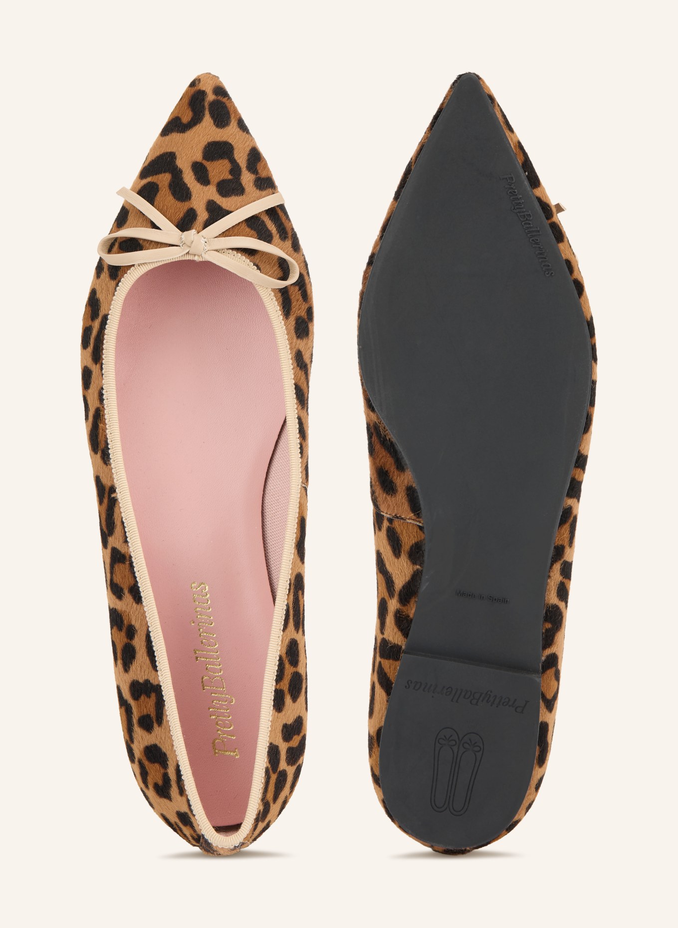 Pretty Ballerinas MURABI Ballerinas: BROWN / BLACK