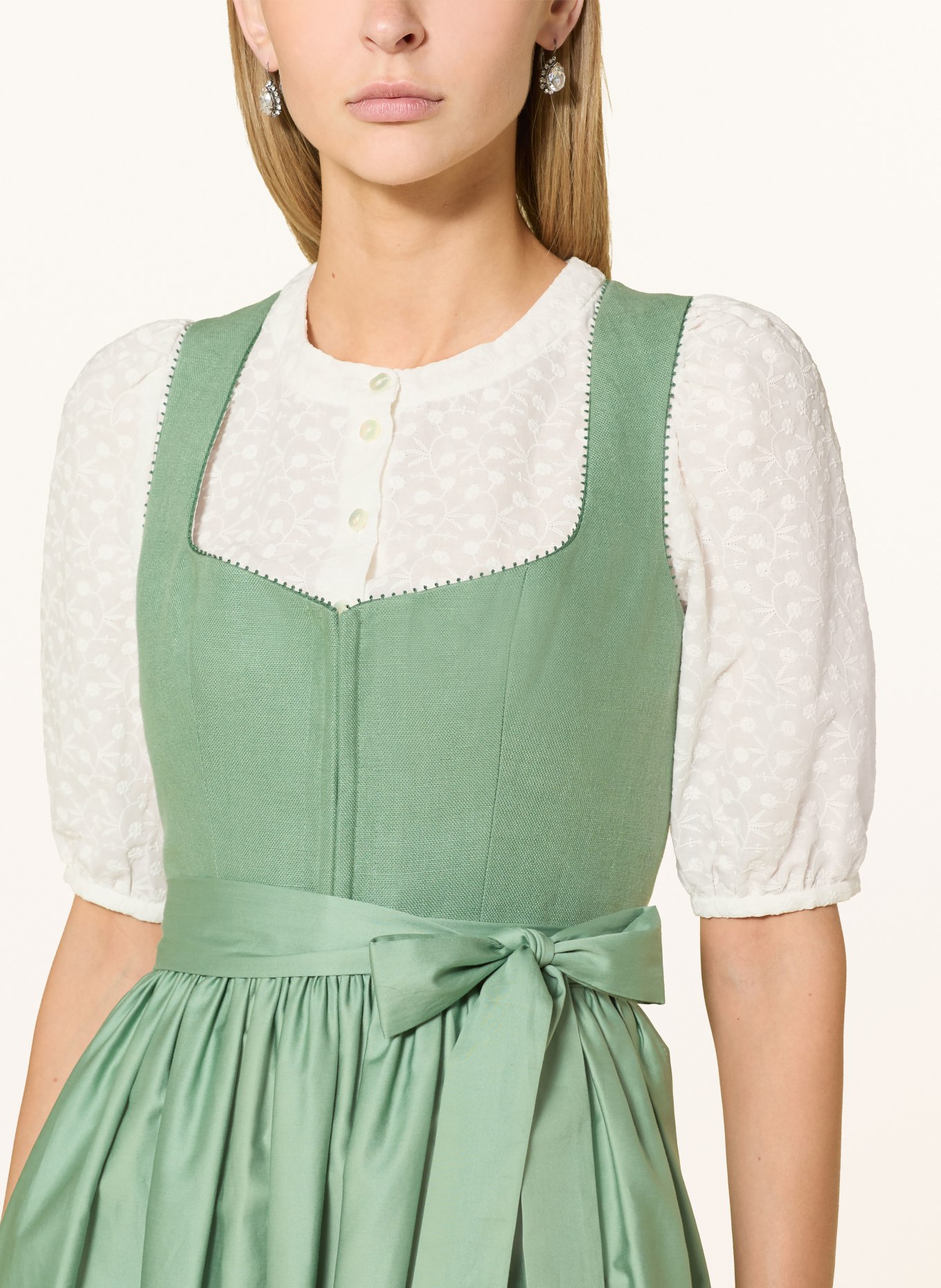 Grasegger Dirndlbluse EMMA: WEISS