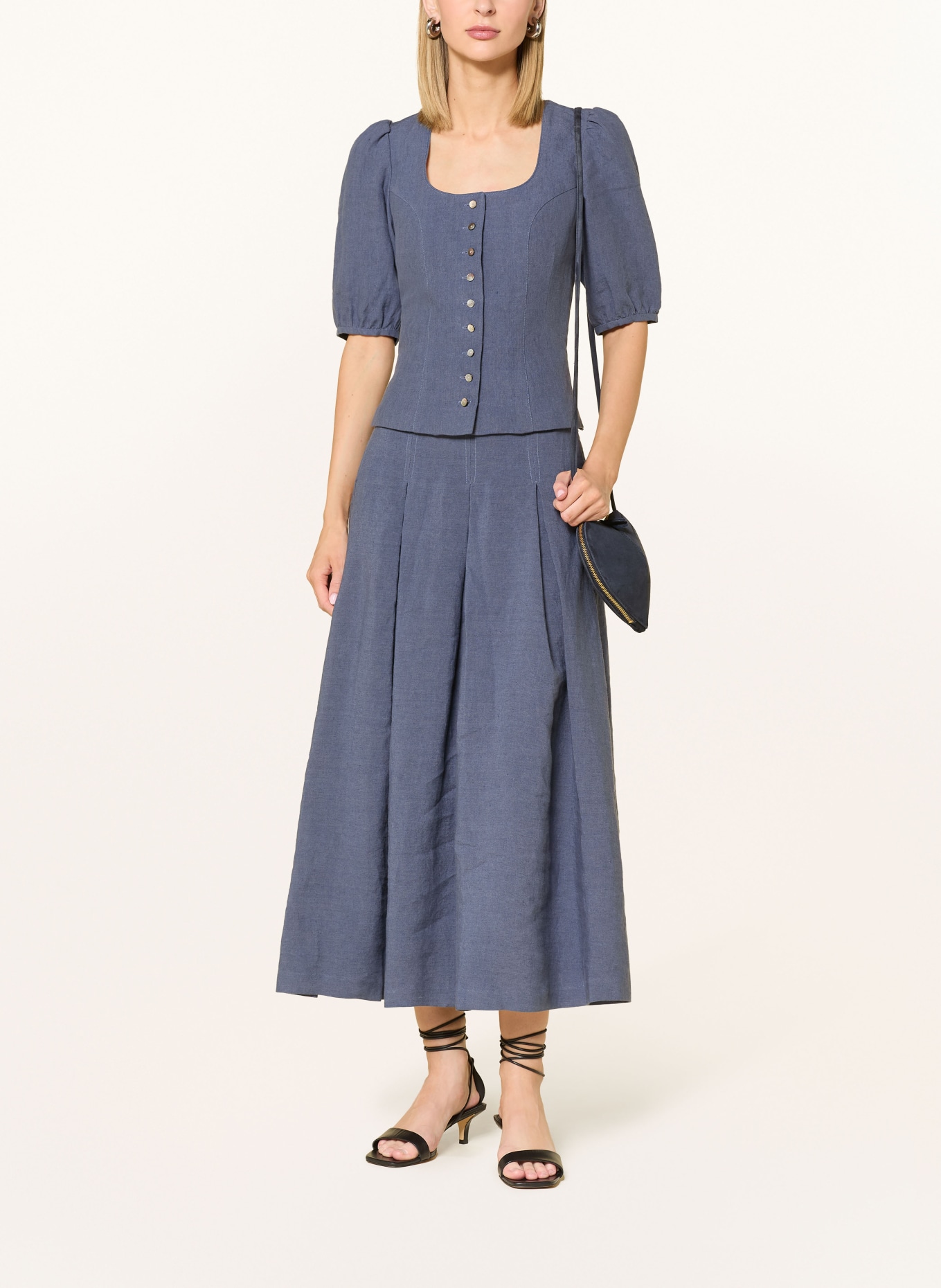 Grasegger Trachtenmieder PATRICIA: BLAU