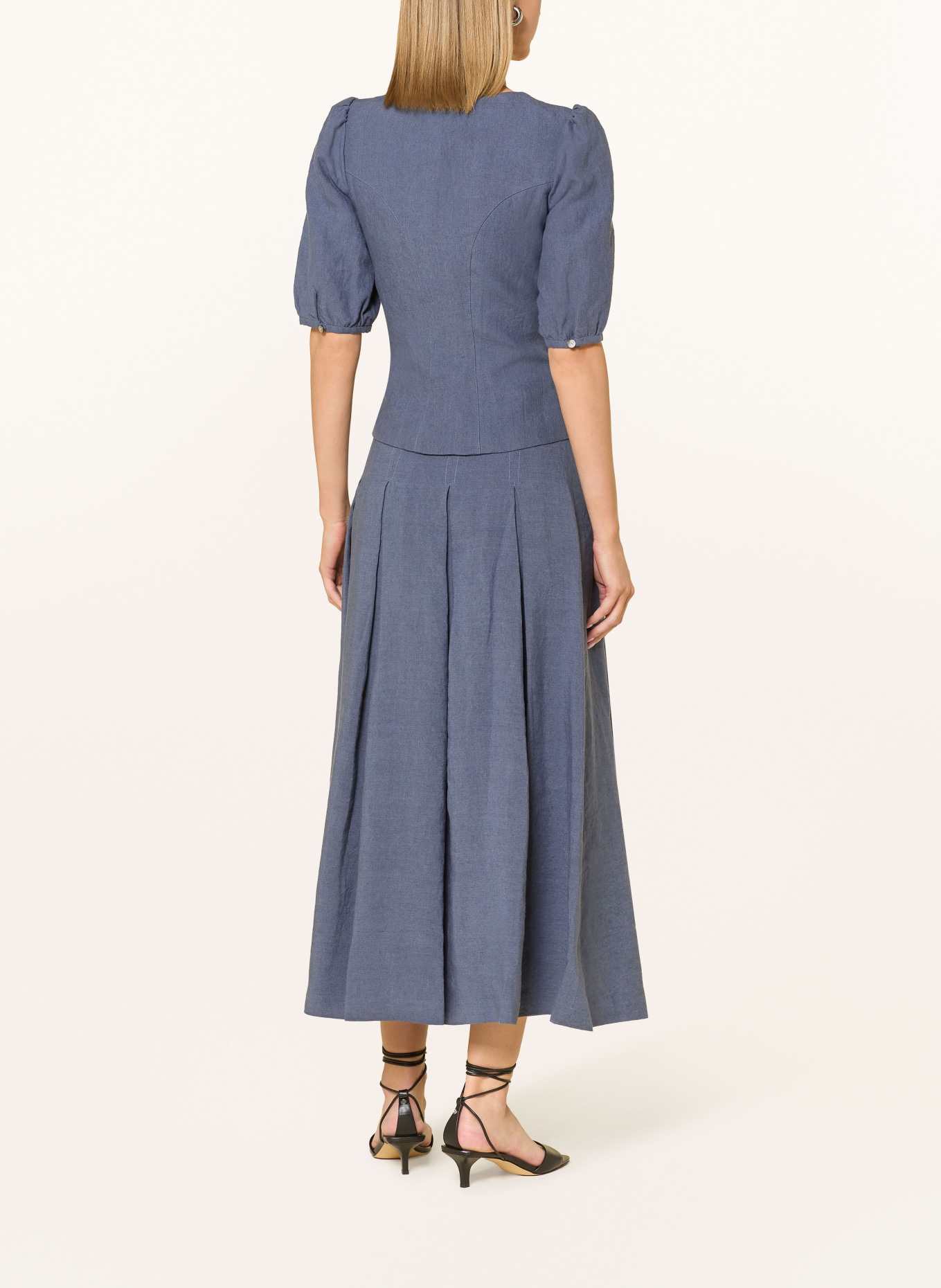 Grasegger Trachtenmieder PATRICIA: BLAU