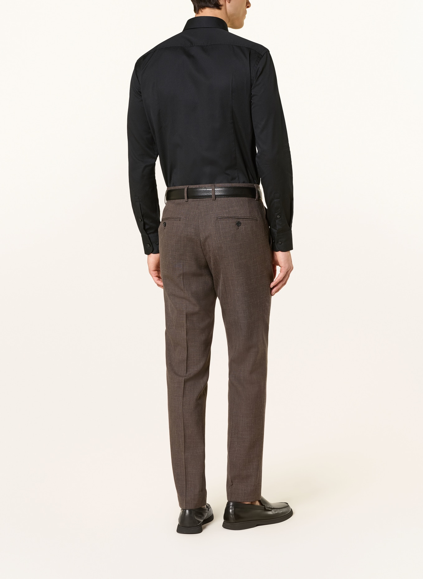 BOSS Hemd HANK Comfort Fit: SCHWARZ
