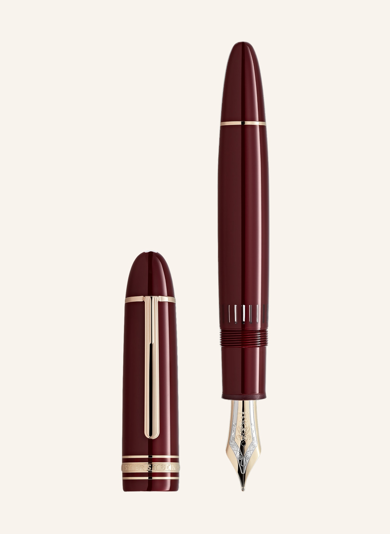 MONTBLANC Vulpen MEISTERSTÜCK: DONKERROOD