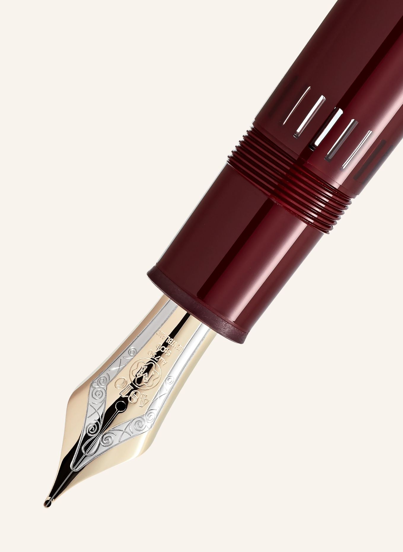 MONTBLANC Vulpen MEISTERSTÜCK: DONKERROOD