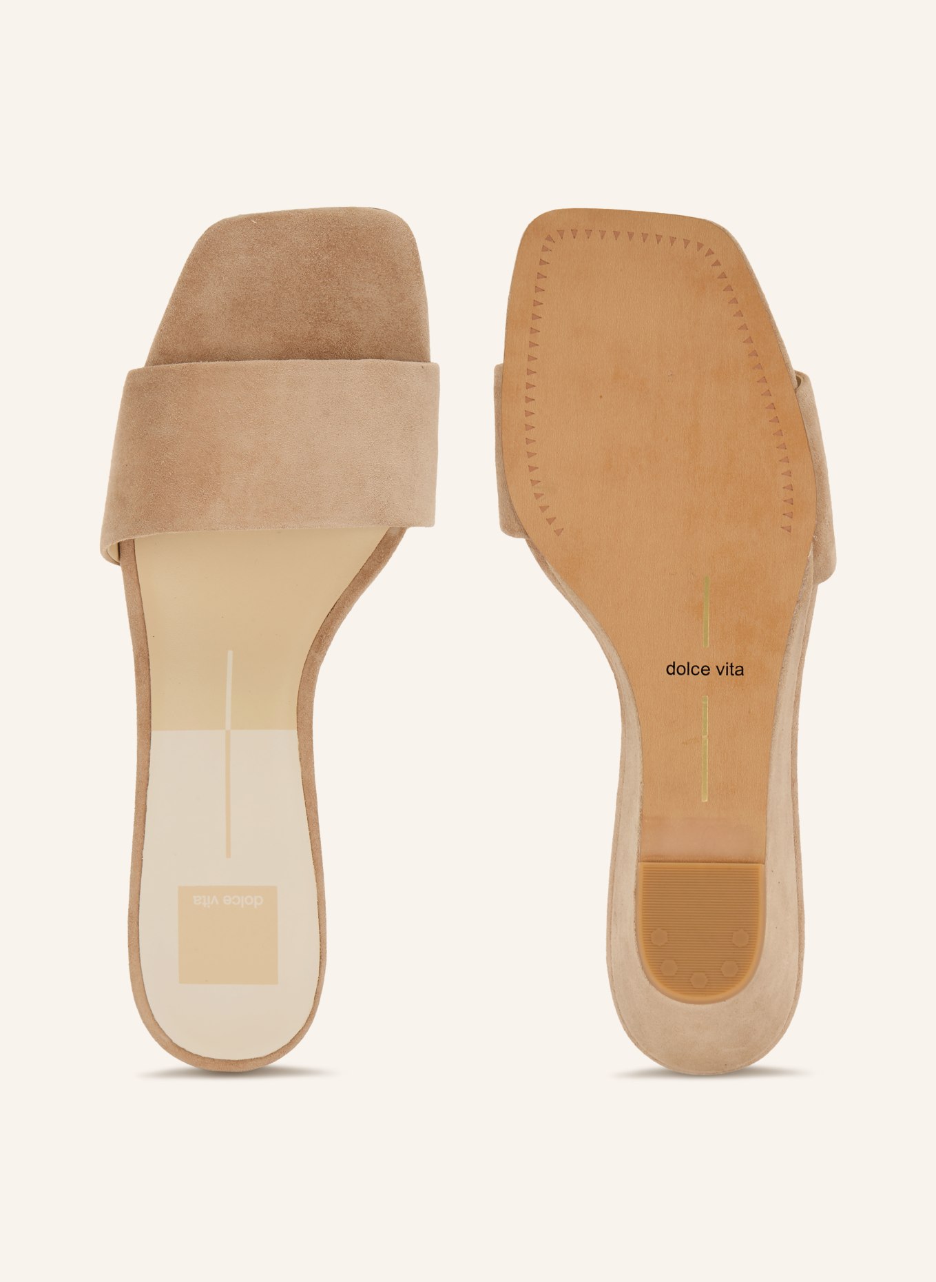 Dolce Vita Mules QAILY: BEIGE
