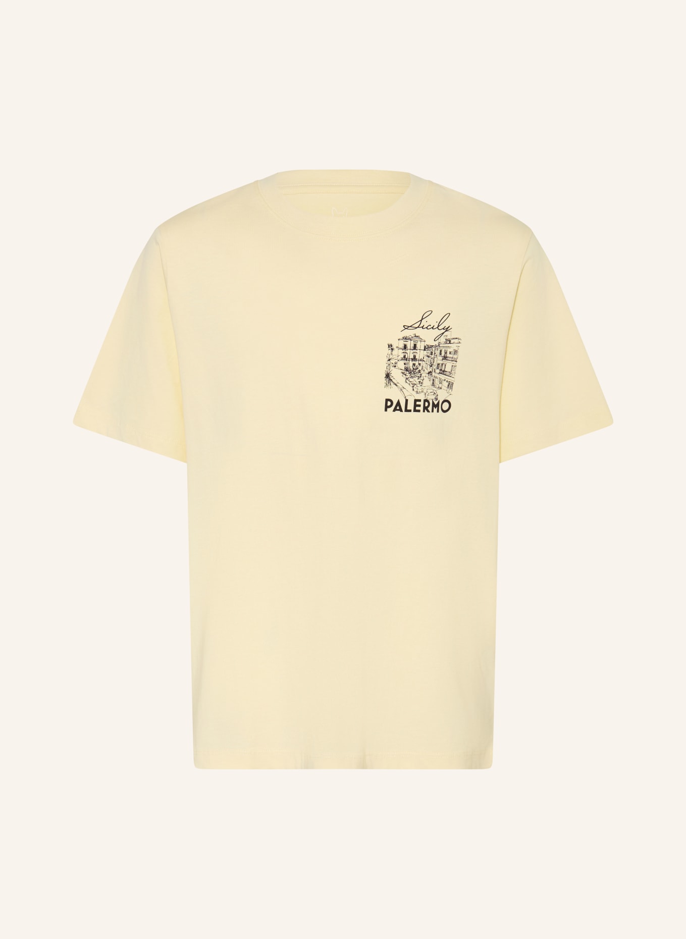JACK&JONES Tričko: BÉŽOVÁ
