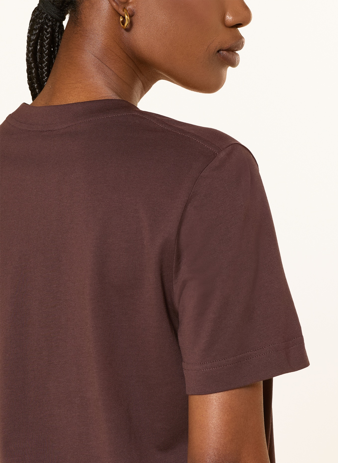 ARKET T-Shirt: DUNKELBRAUN