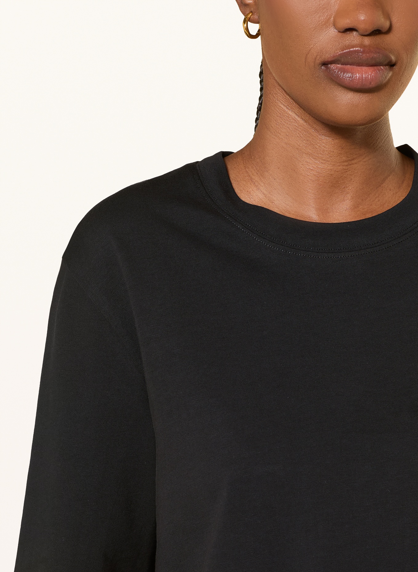 ARKET T-shirt: ZWART