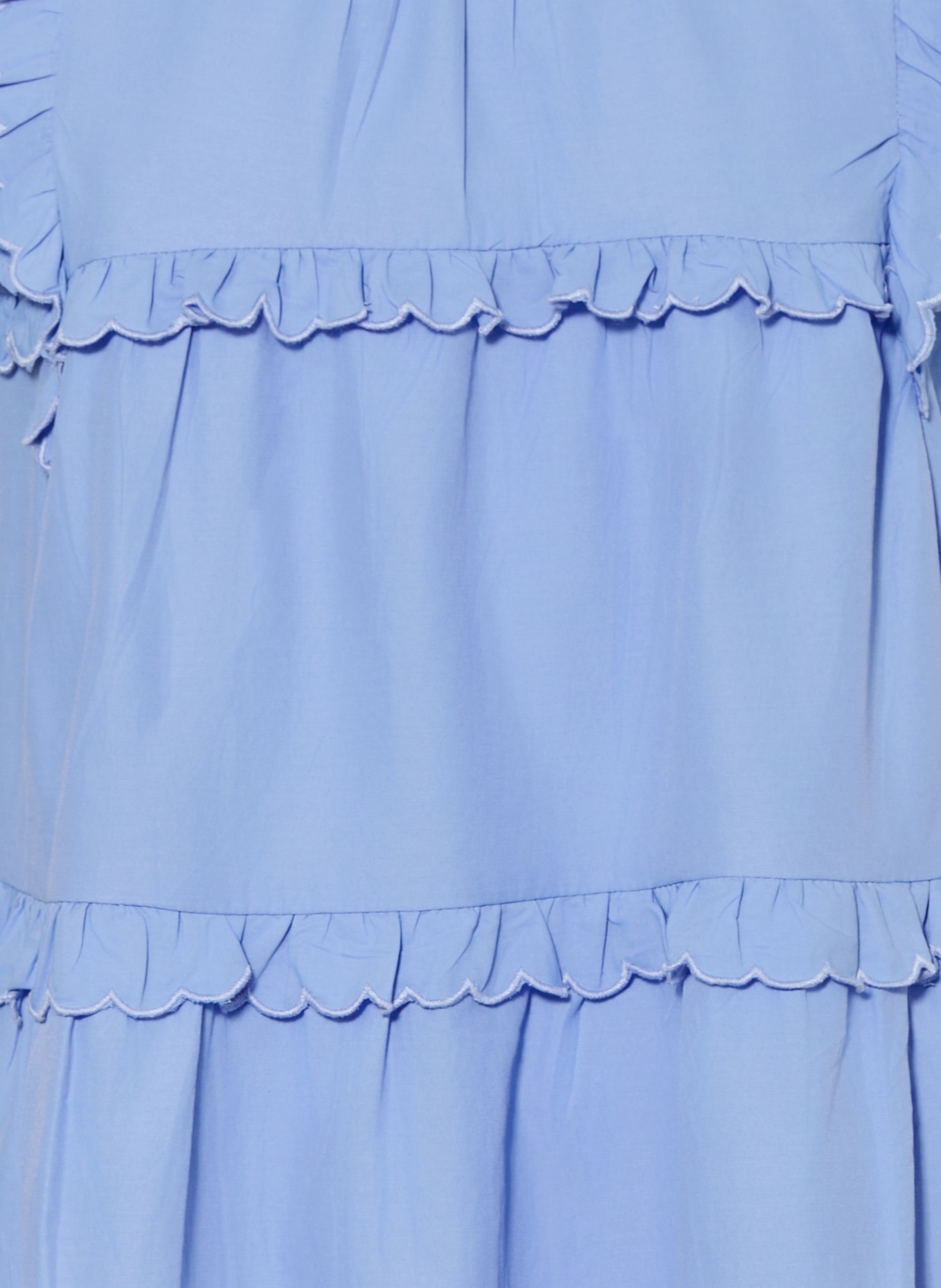 ONLY Robe à volants: BLEU