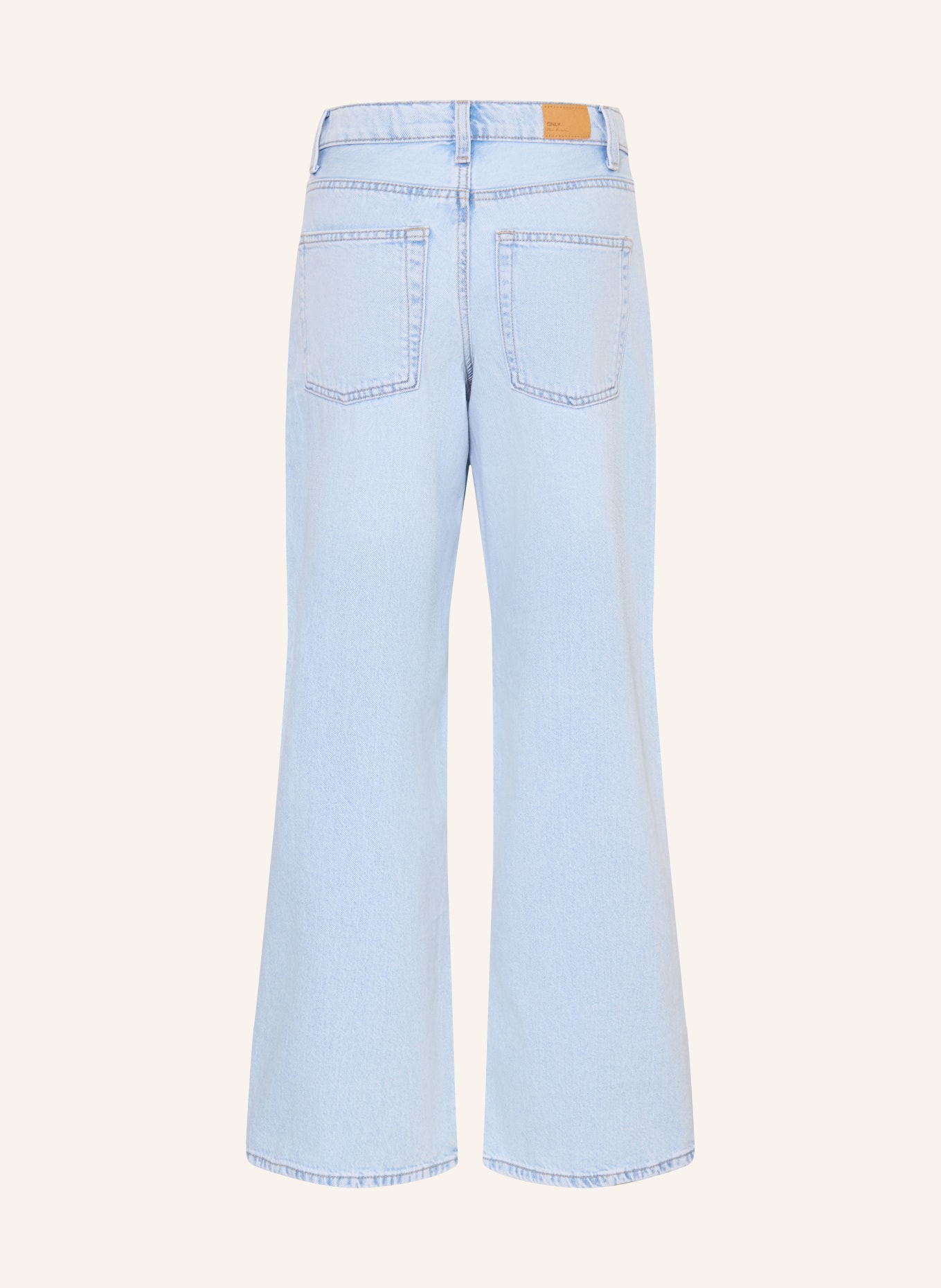 ONLY Wide-Fit Jeans: LIGHT BLUE DENIM