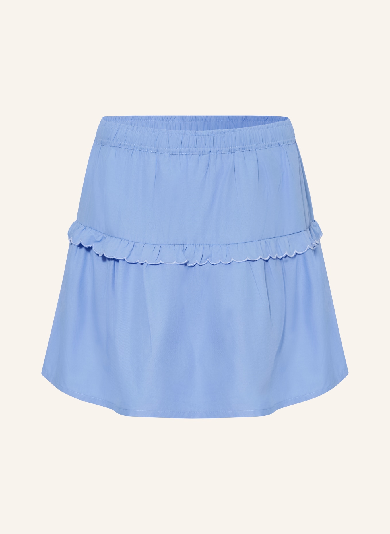 ONLY Jupe-short à volants: BLEU