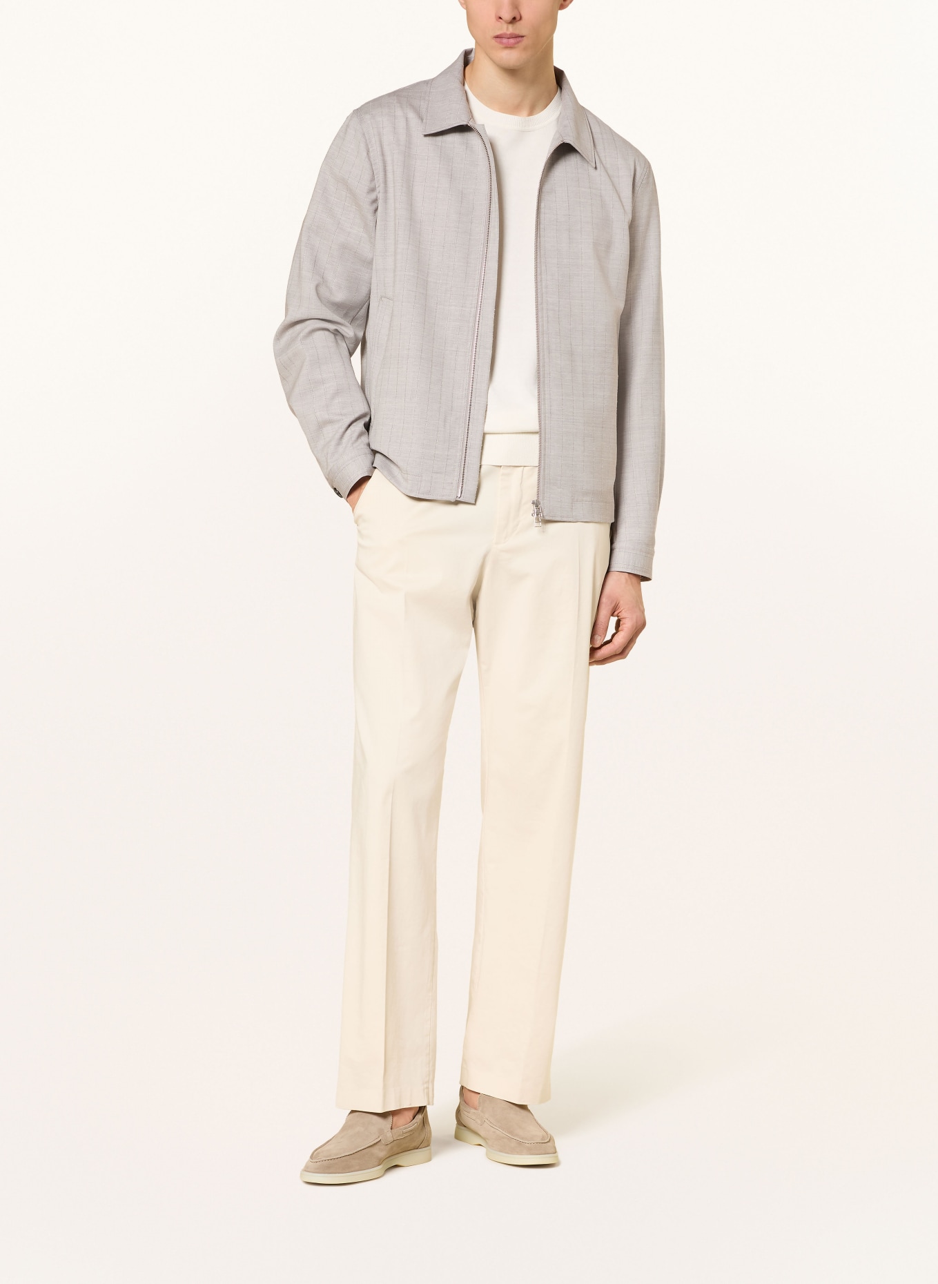 TIGER OF SWEDEN BARNABY Overshirt: GRAY