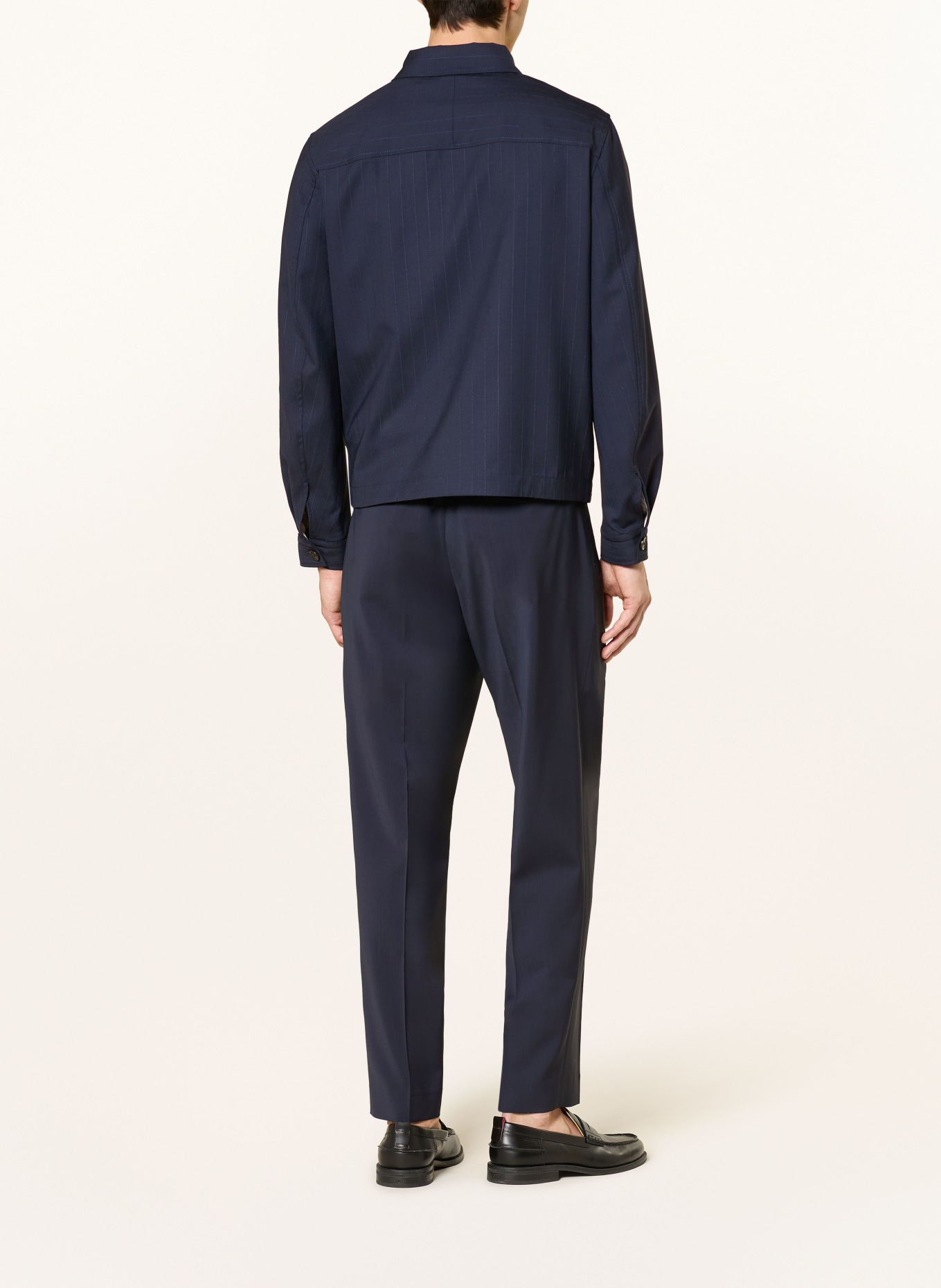 TIGER OF SWEDEN BARNABY Overshirt: DARK BLUE