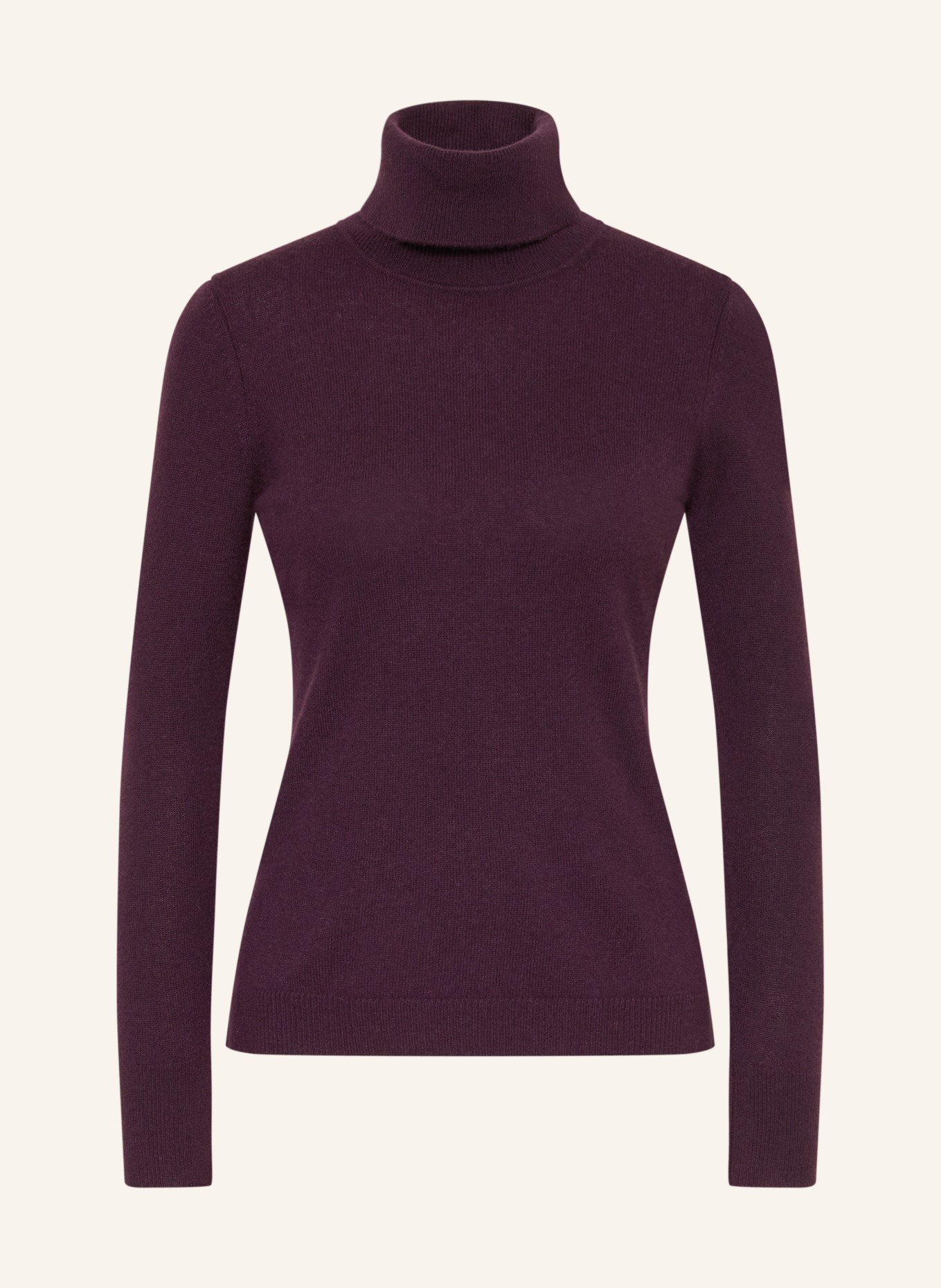 darling harbour Rollkragenpullover aus Cashmere: PLUM