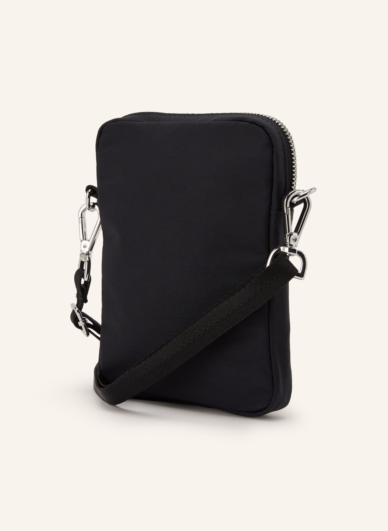 FRED PERRY Schoudertas BRENTHAM SMALL: ZWART / ZILVER