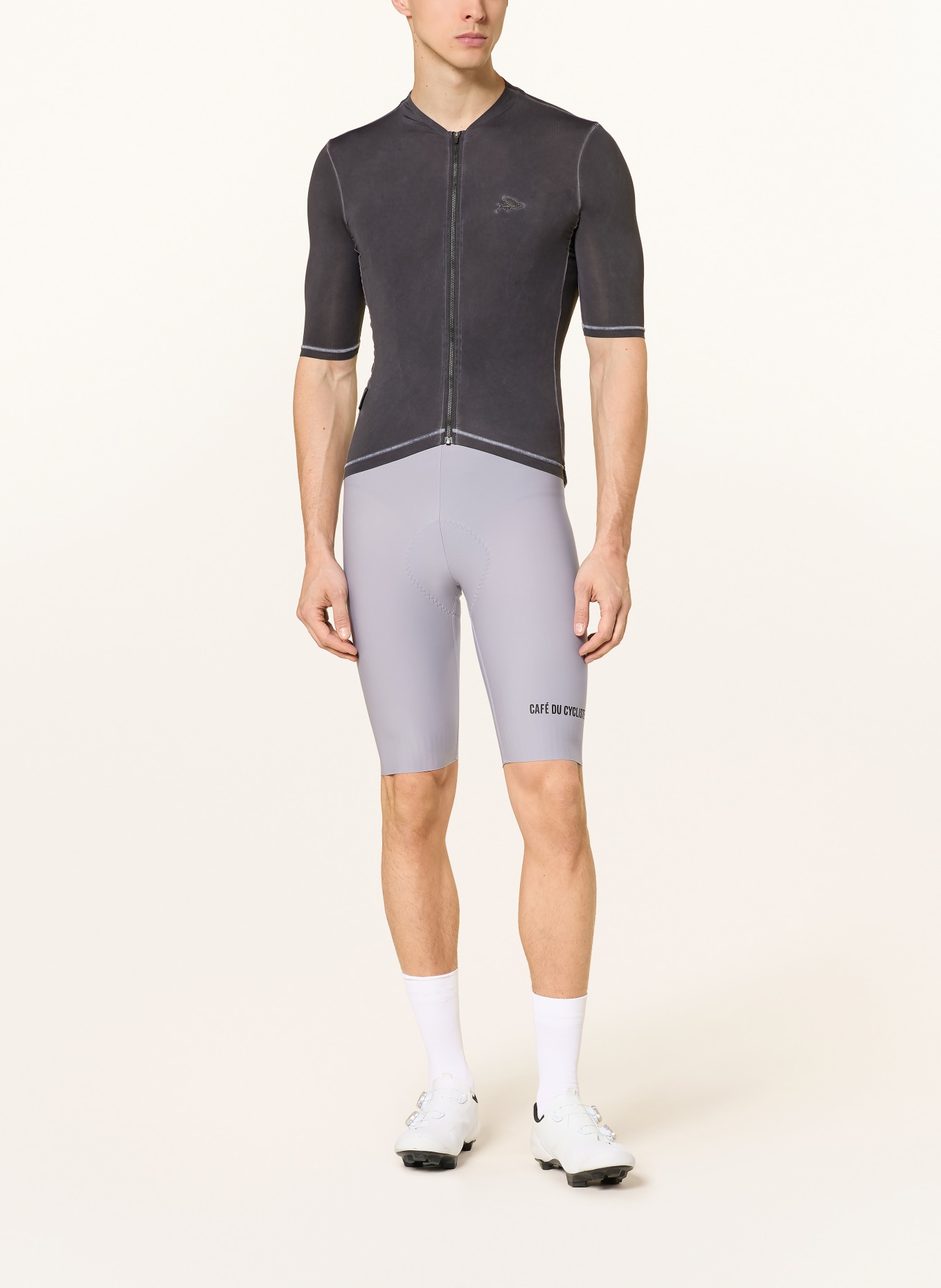 CAFÉ DU CYCLISTE Radtrikot LAURETTE: DUNKELGRAU