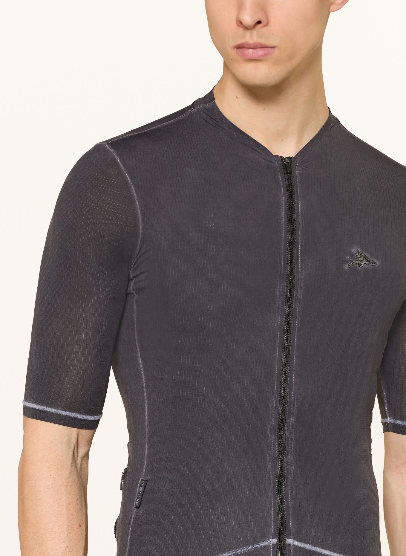 CAFÉ DU CYCLISTE Radtrikot LAURETTE: DUNKELGRAU