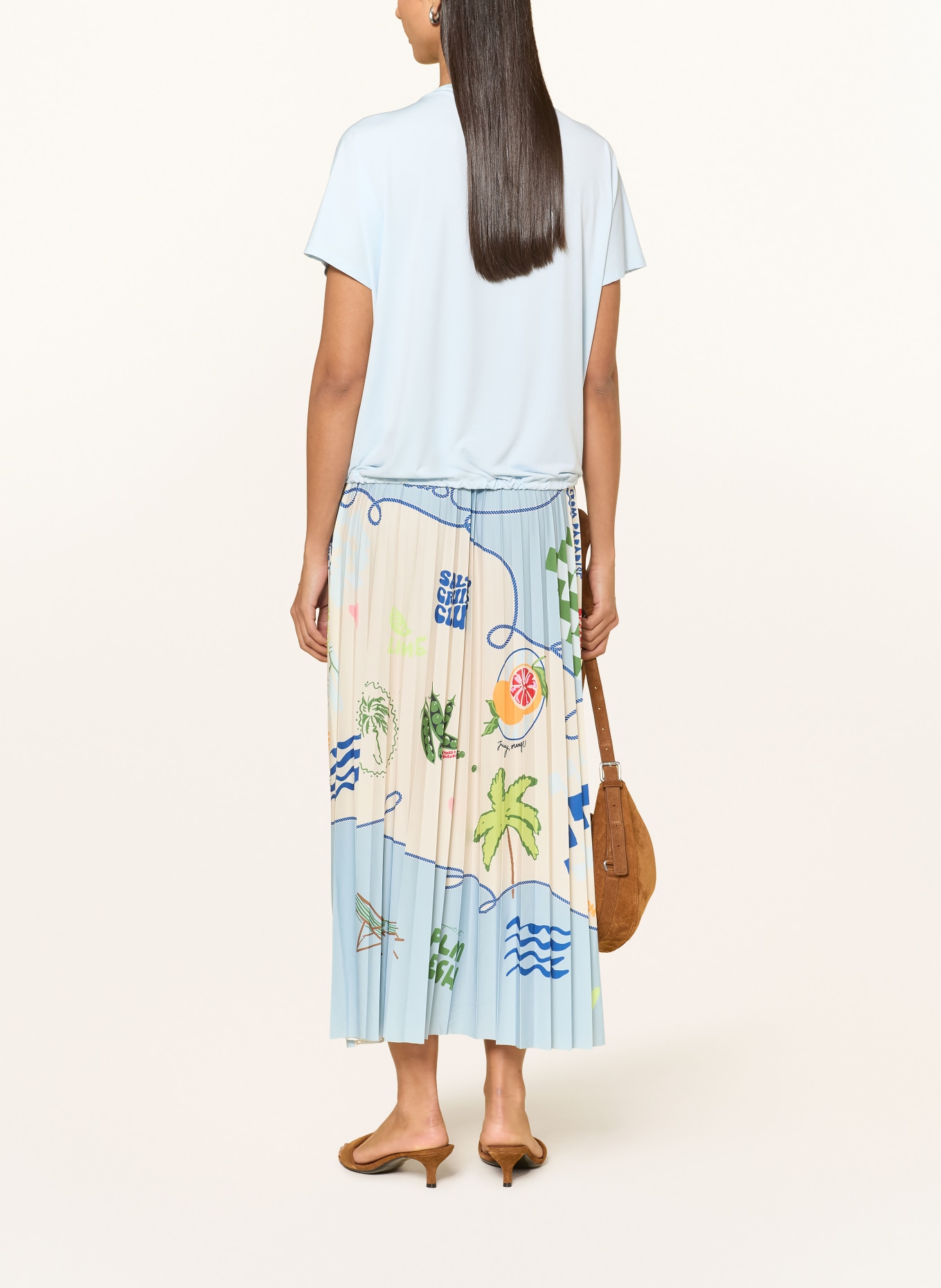 Miss Lagotte T-shirt: LICHTBLAUW