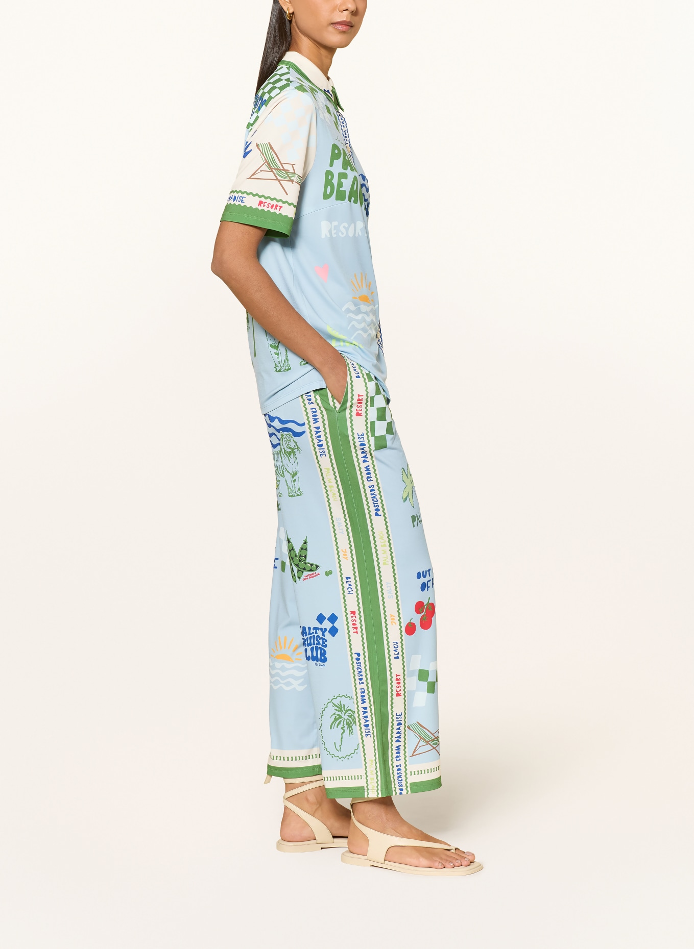 Miss Lagotte Culotte: LYSEBLÅ / GRØN / BLÅ
