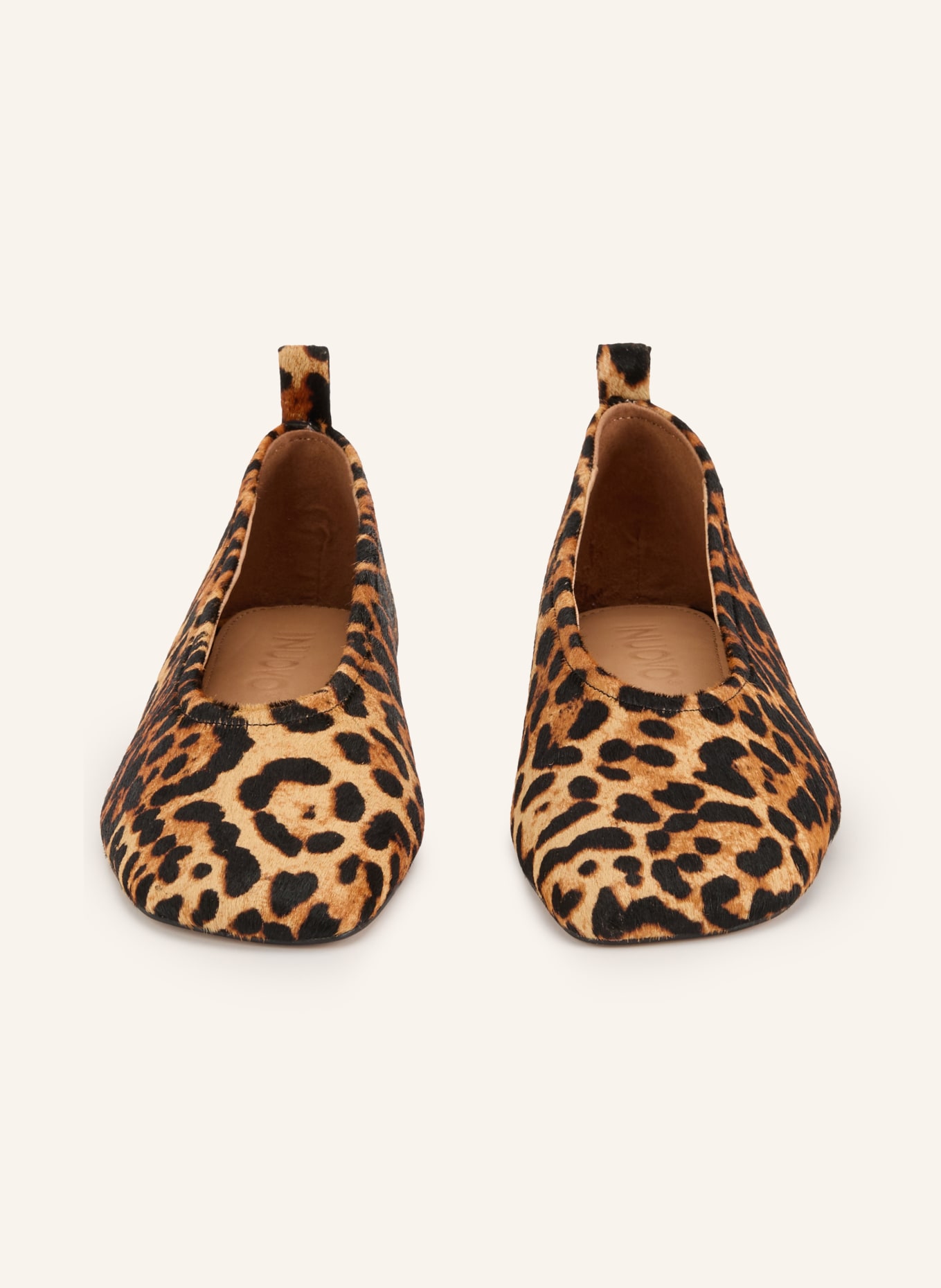 INUOVO Ballerinas aus Ponyfell: SCHWARZ / BRAUN / BEIGE
