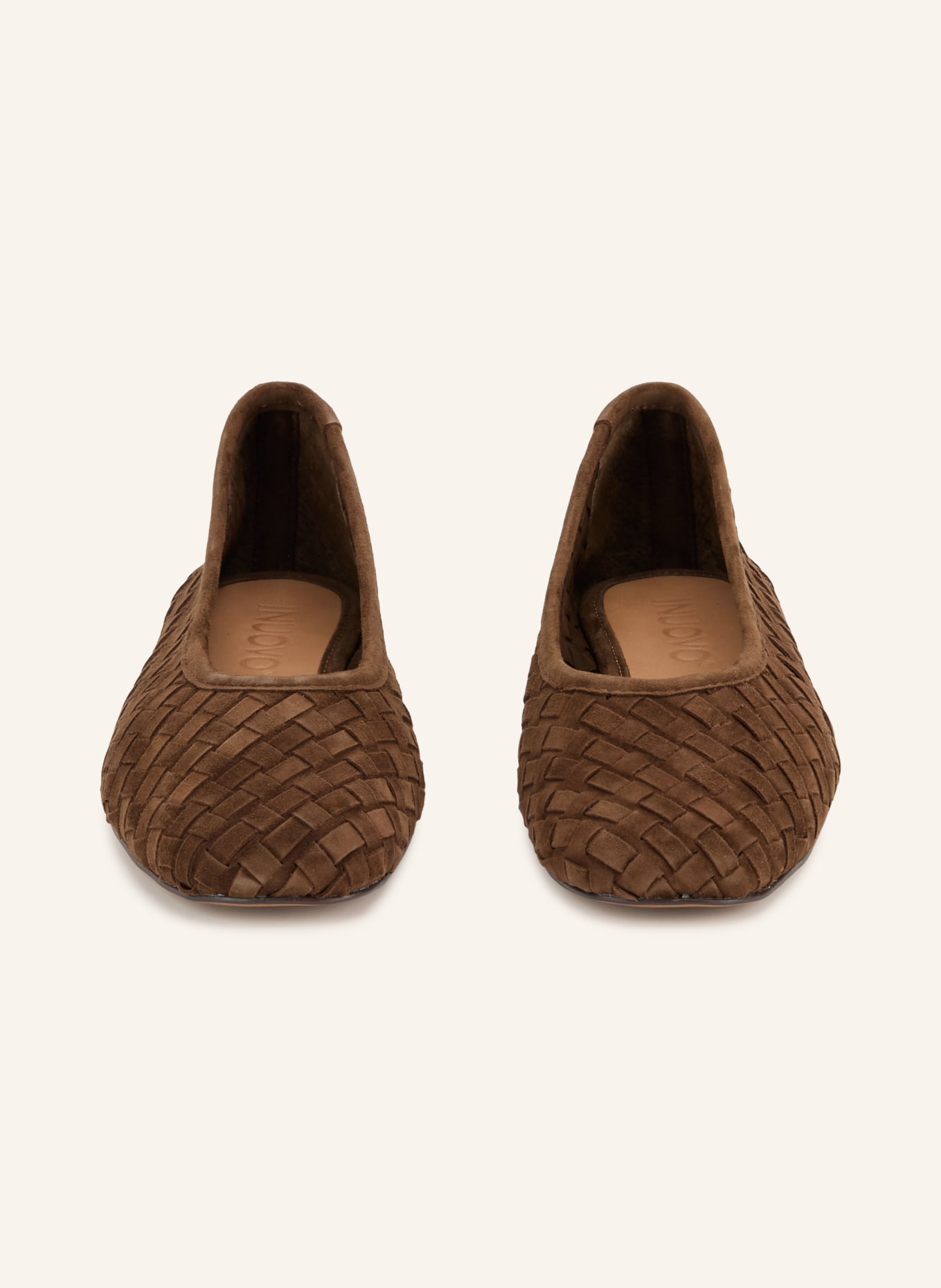INUOVO Ballerinas: DARK BROWN