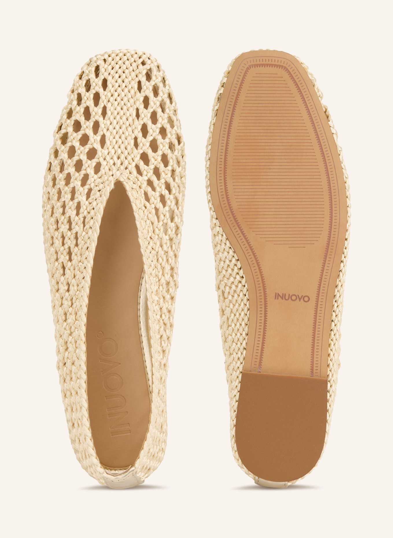 INUOVO Ballerinas: GOLD