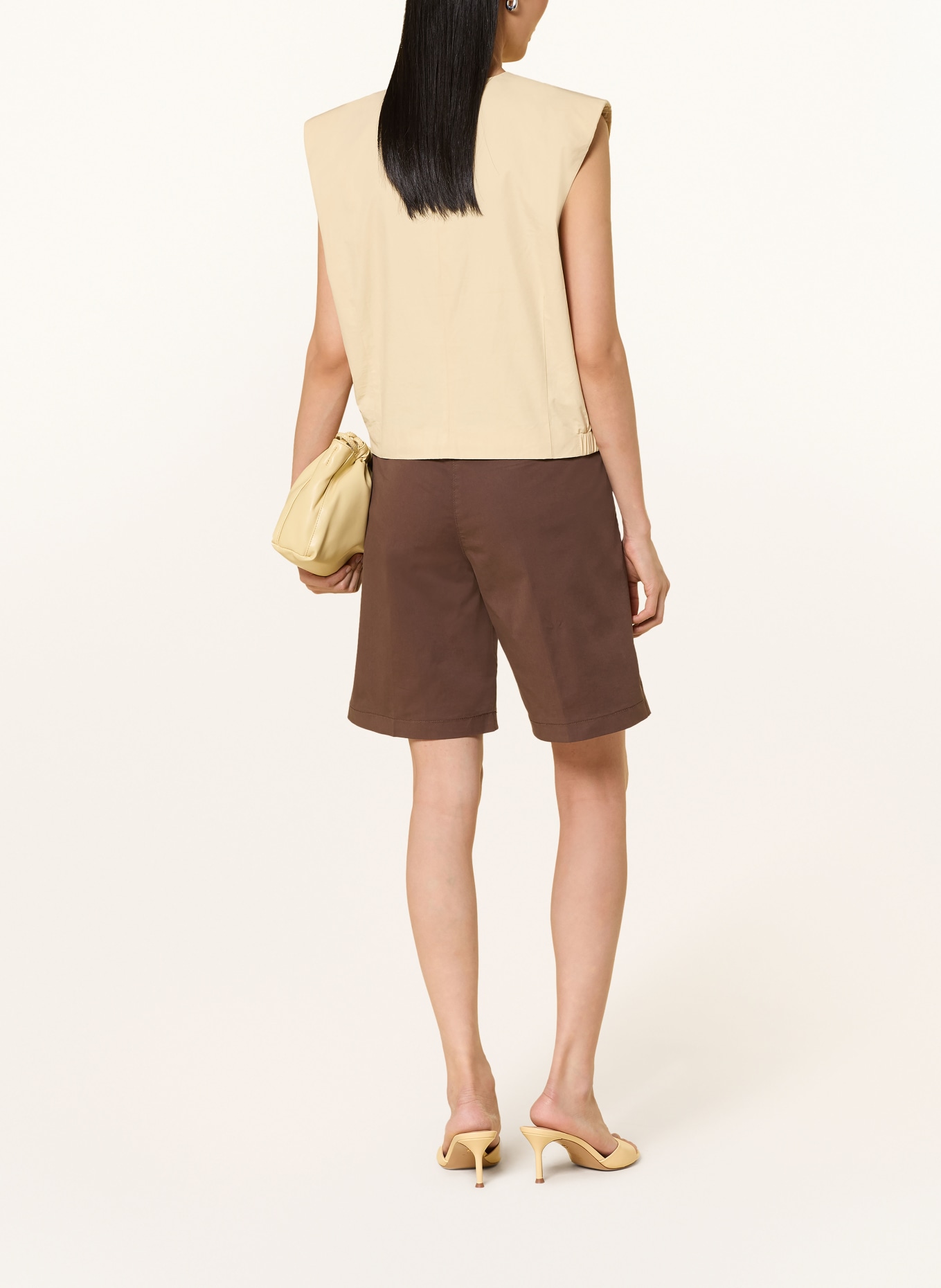 MAC Bermudas CHINO: DUNKELBRAUN