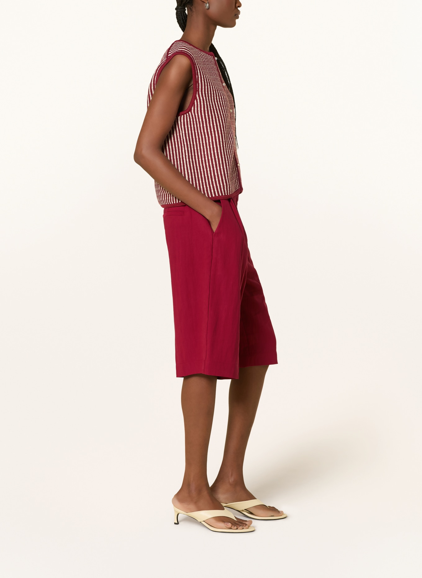 MSCH COPENHAGEN Bermudas KEELEY EDELMIRA: DUNKELROT