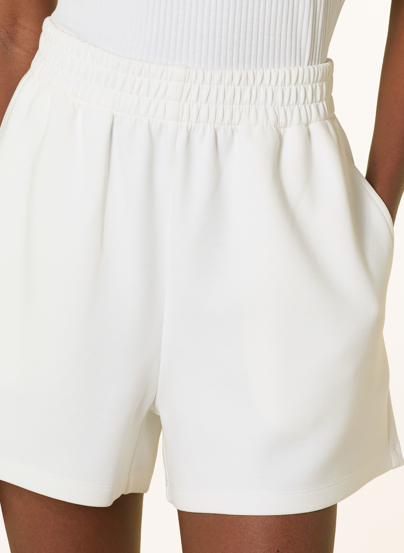 MSCH COPENHAGEN Sweat shorts MSCHHARISSA IMA: WHITE