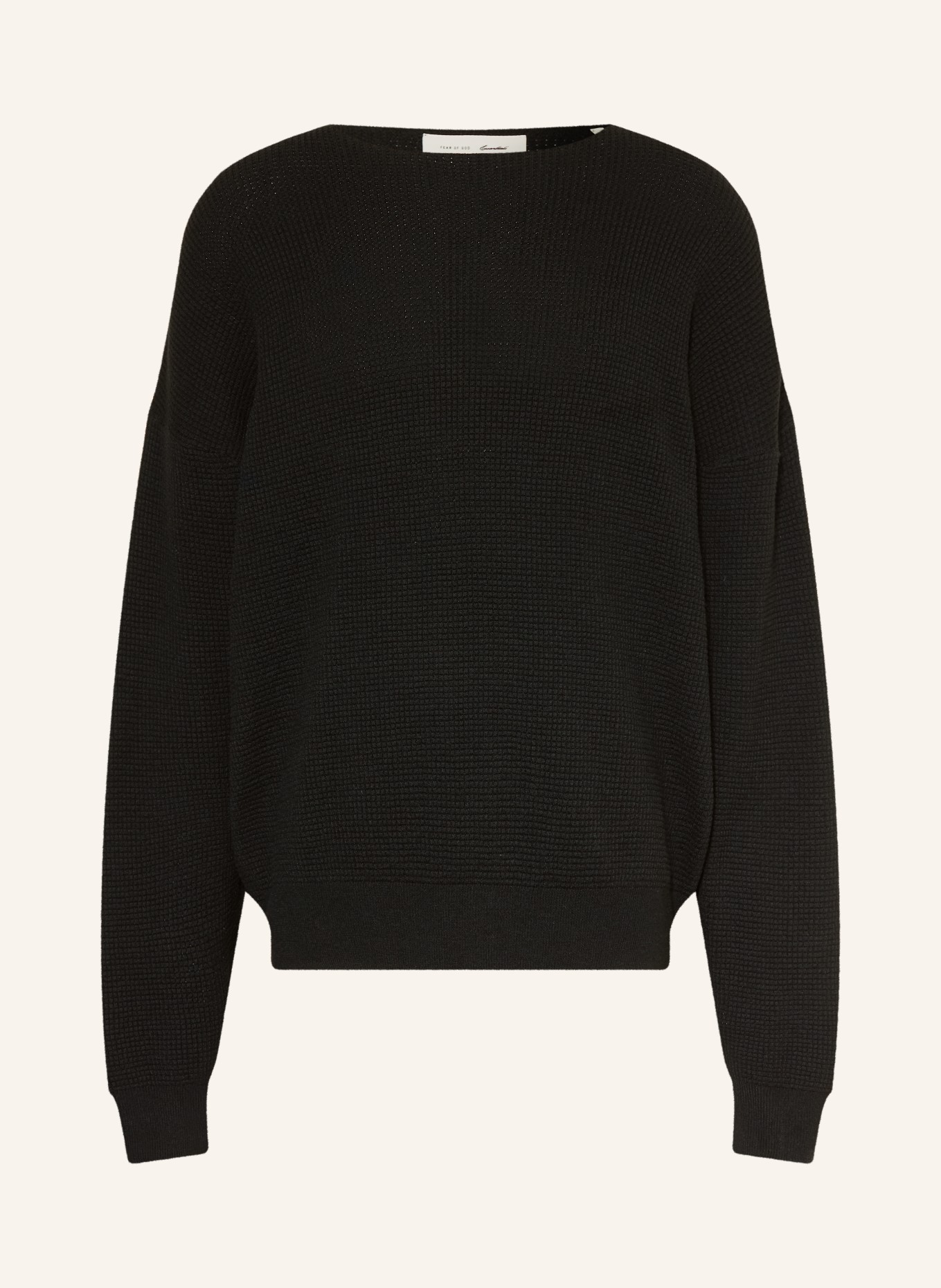 ESSENTIALS - FEAR OF GOD Pullover: SCHWARZ