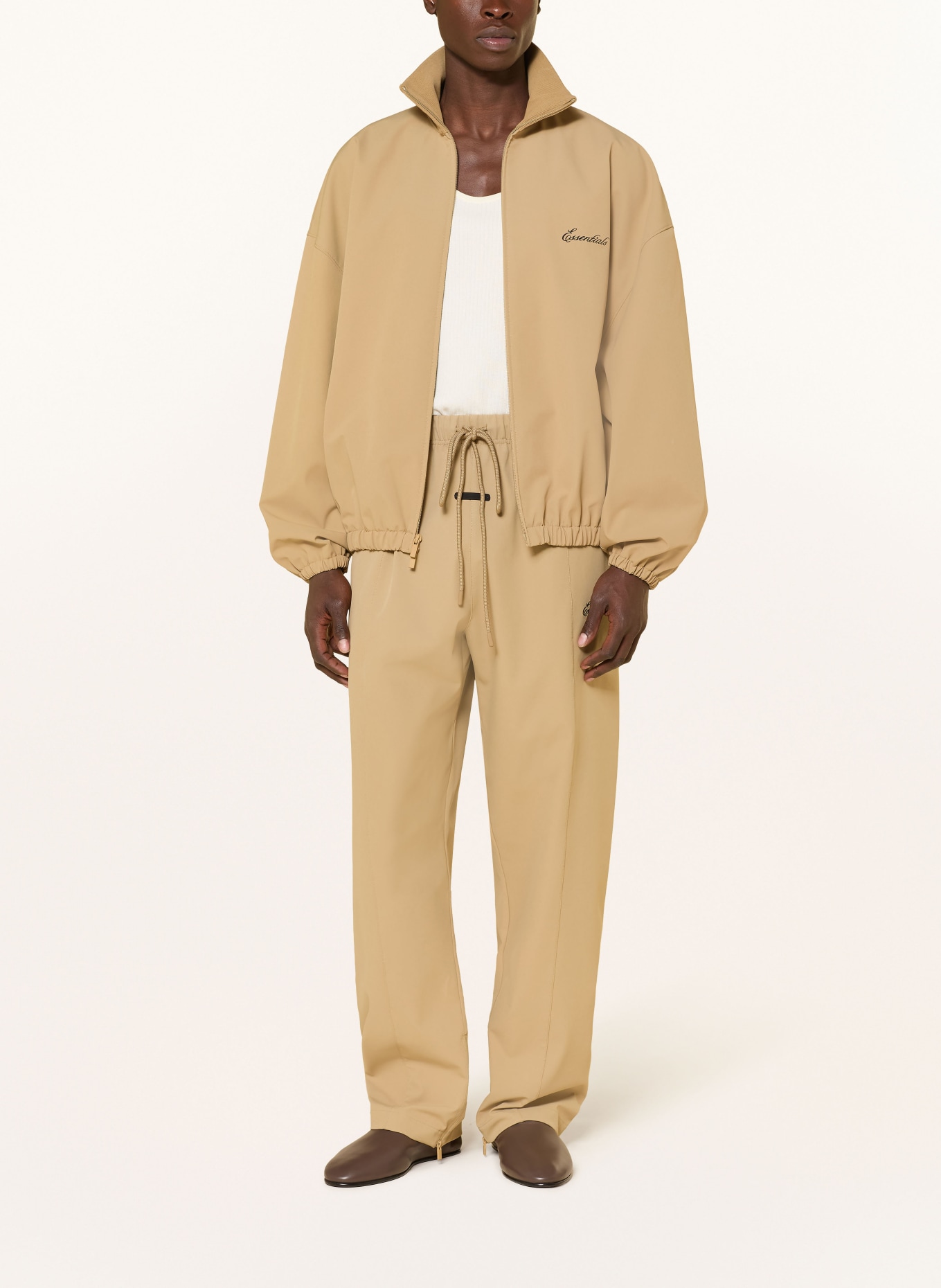 ESSENTIALS - FEAR OF GOD Bukser i joggingstil: BEIGE