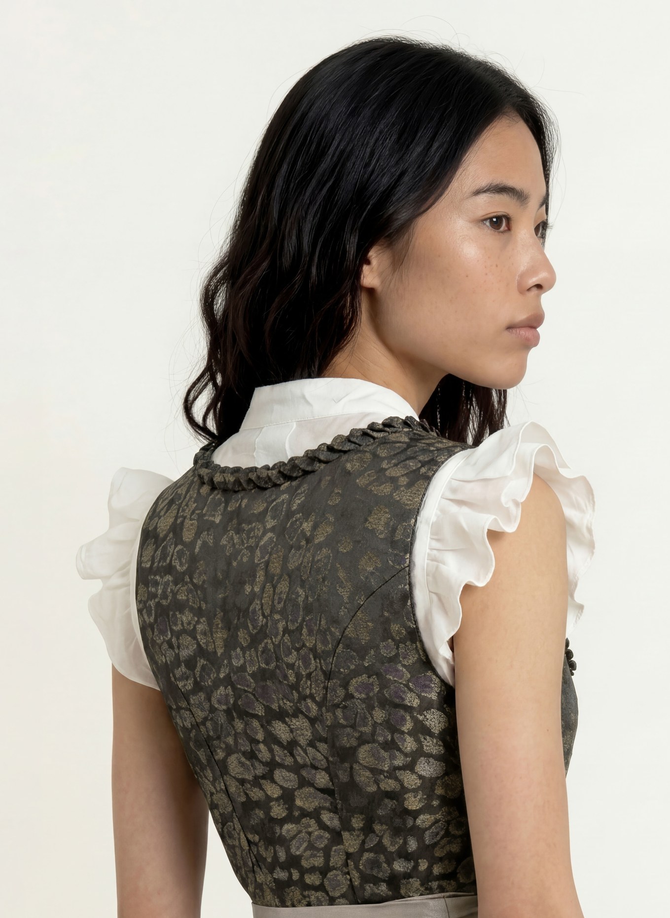 KRÜGER Dirndl: DUNKELGRAU / SILBER / GRAU