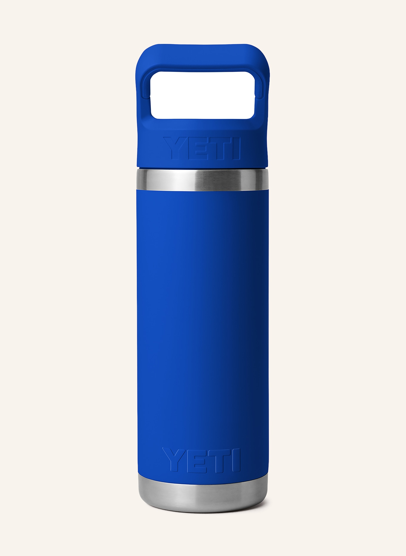 YETI Thermosfles RAMBLER®: BLAUW / ZILVER