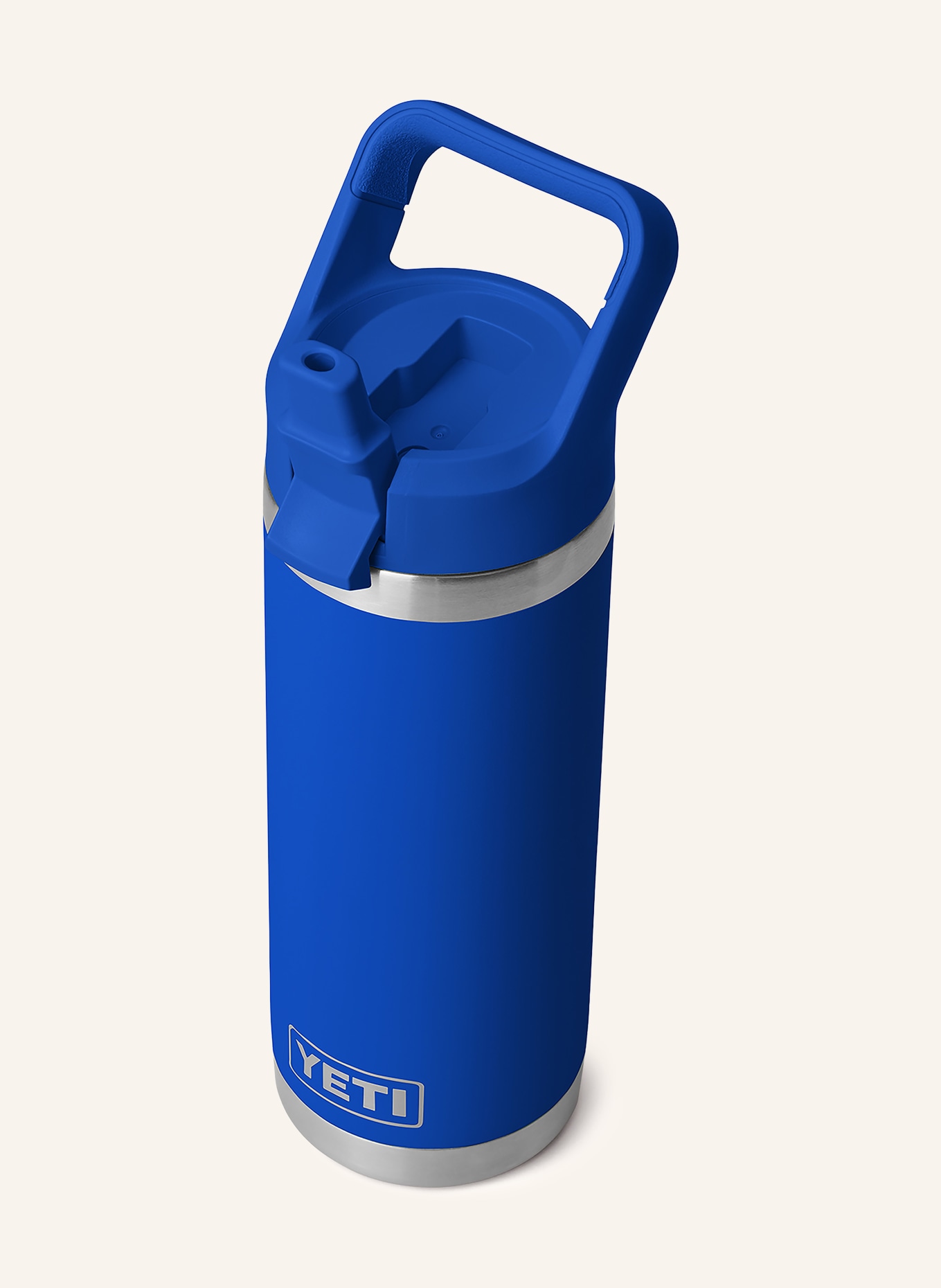 YETI Thermosfles RAMBLER®: BLAUW / ZILVER