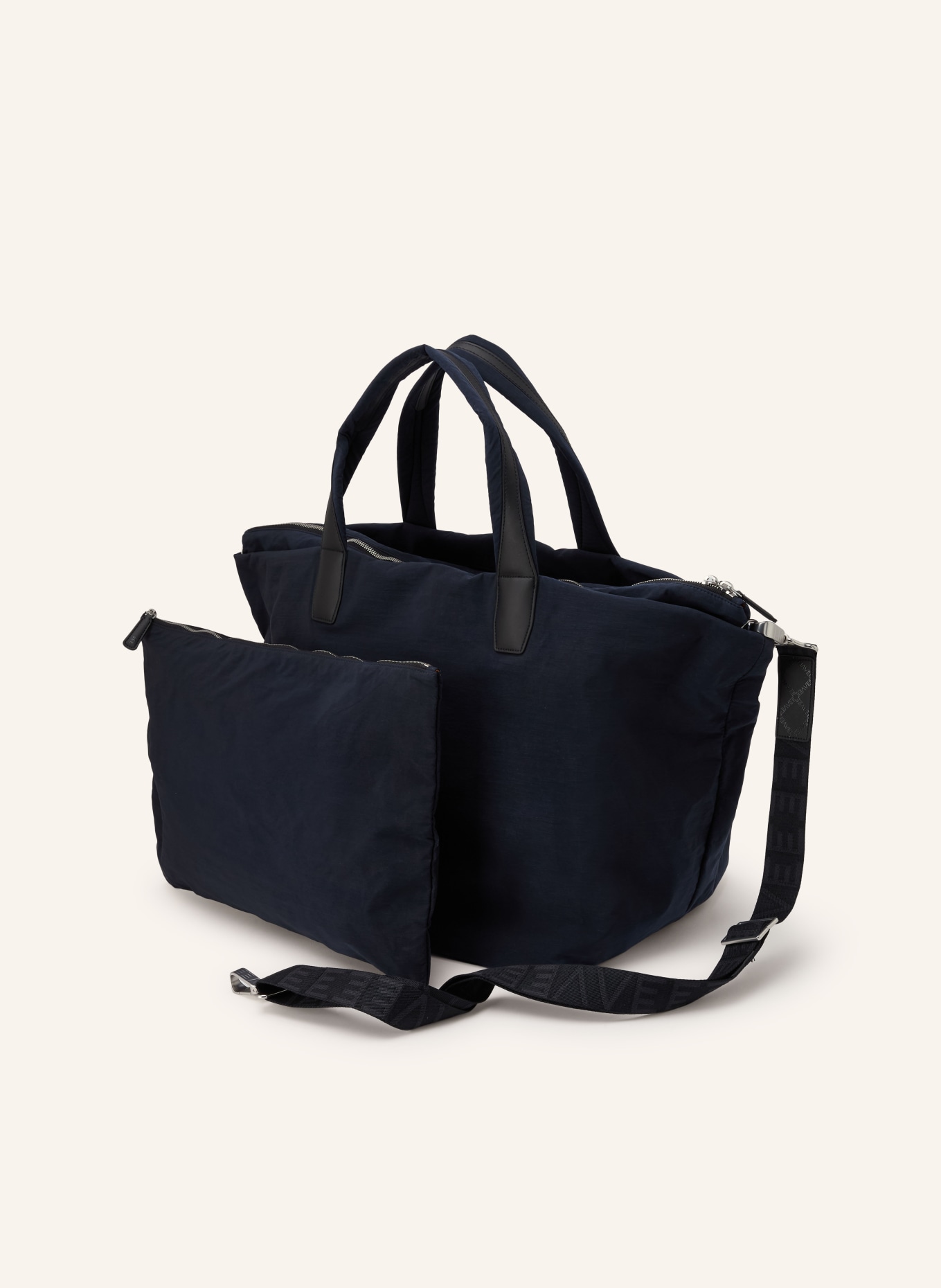 Vee Collective Shopper ESSENCE mit Pouch: DUNKELBLAU