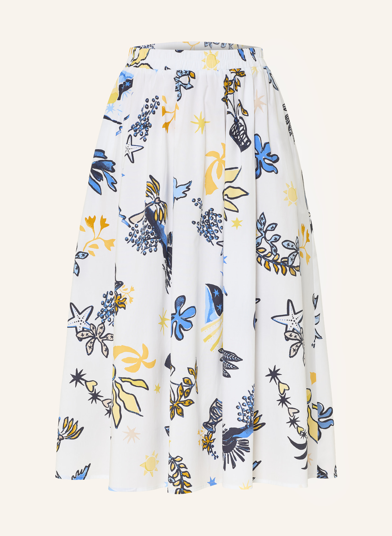 Joseph Ribkoff Jupe: BLANC / JAUNE / BLEU
