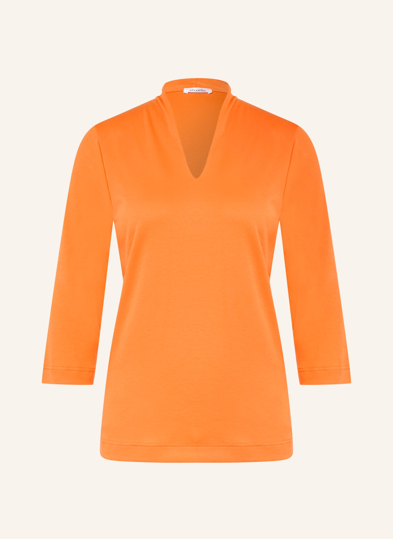 efixelle Shirt mit 3/4-Arm: ORANGE