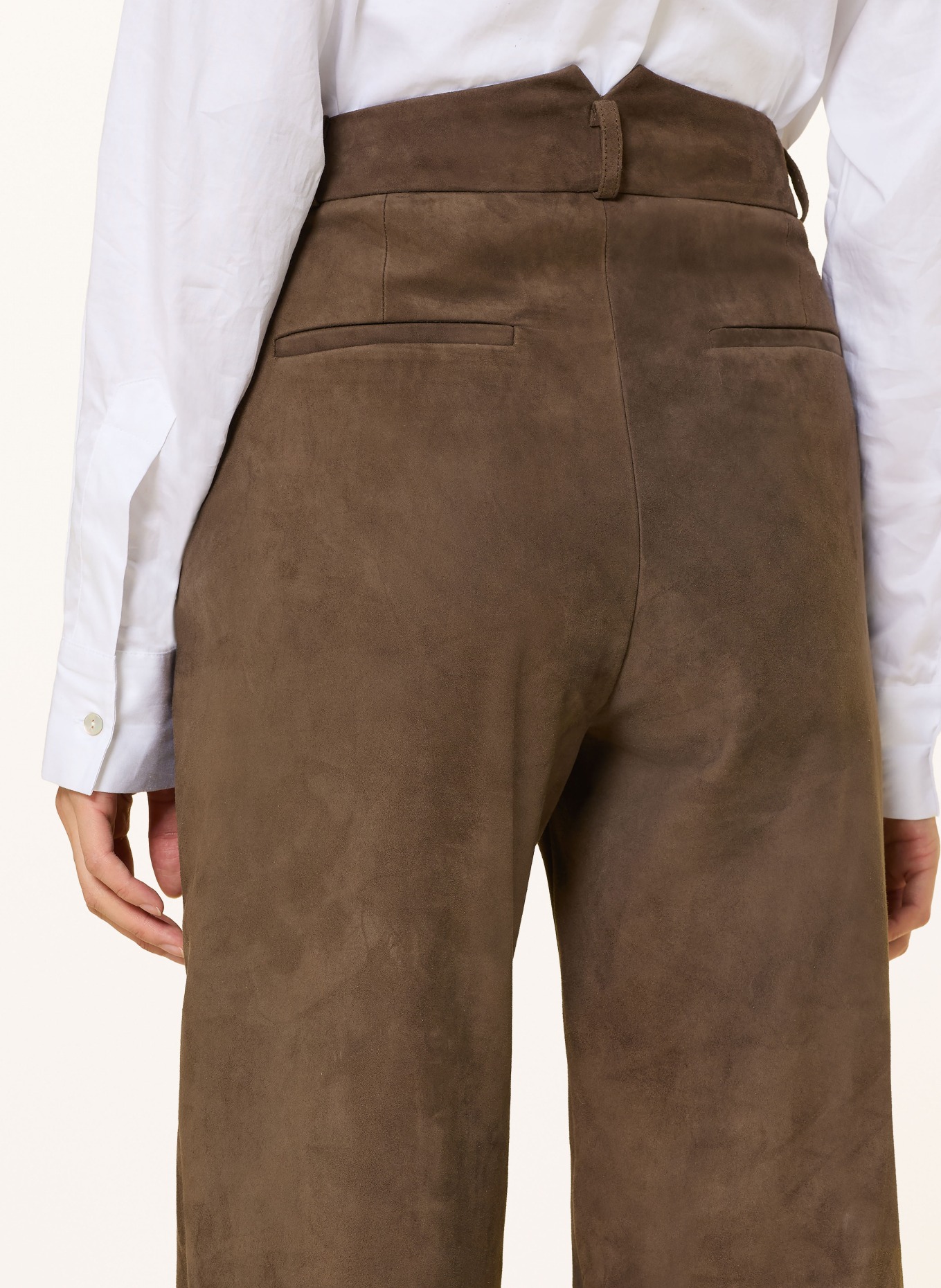 MEINDL Traditional Leather Pants VIRGINIA: BROWN