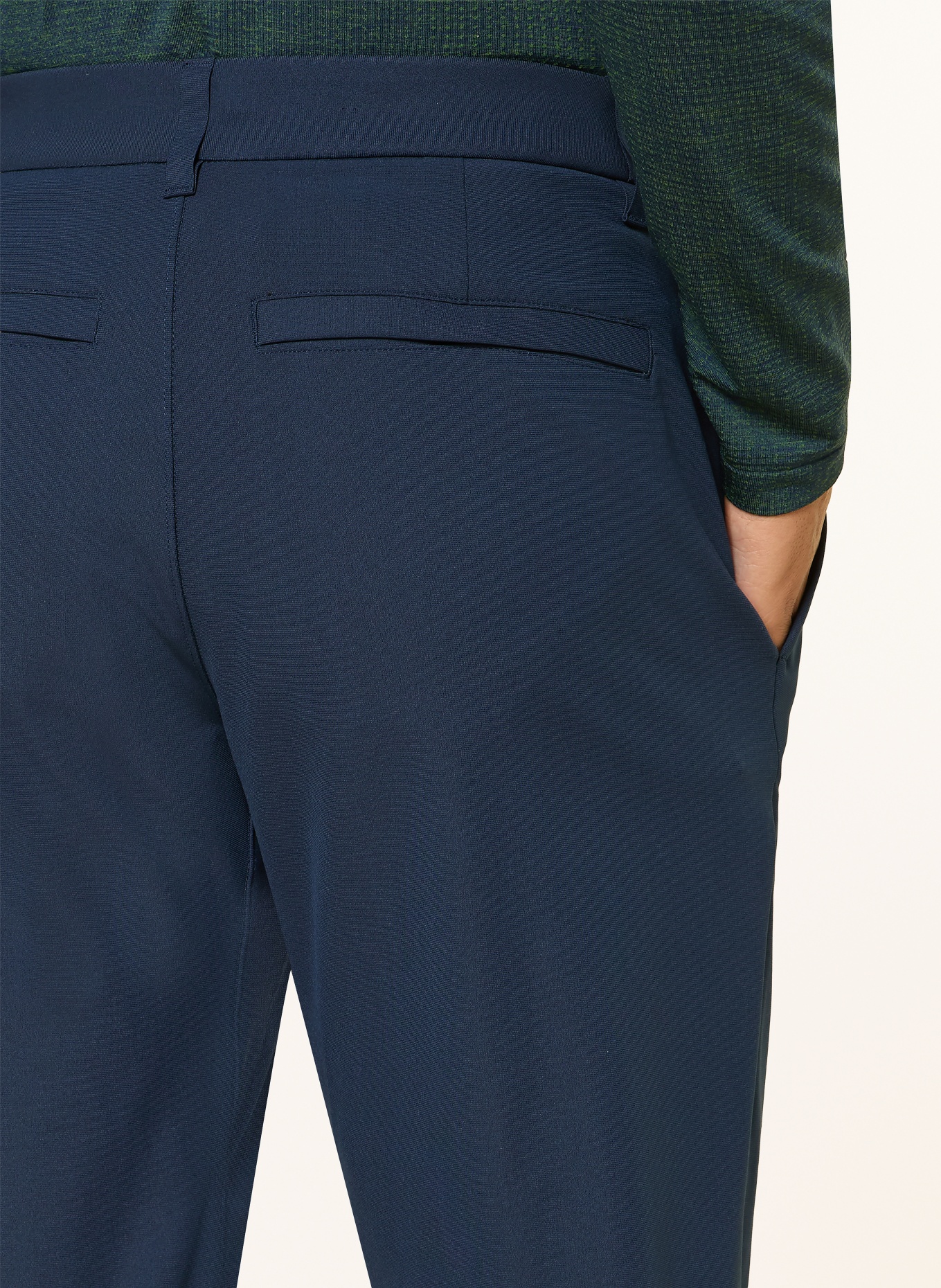 lululemon Chino slim fit: DONKERBLAUW