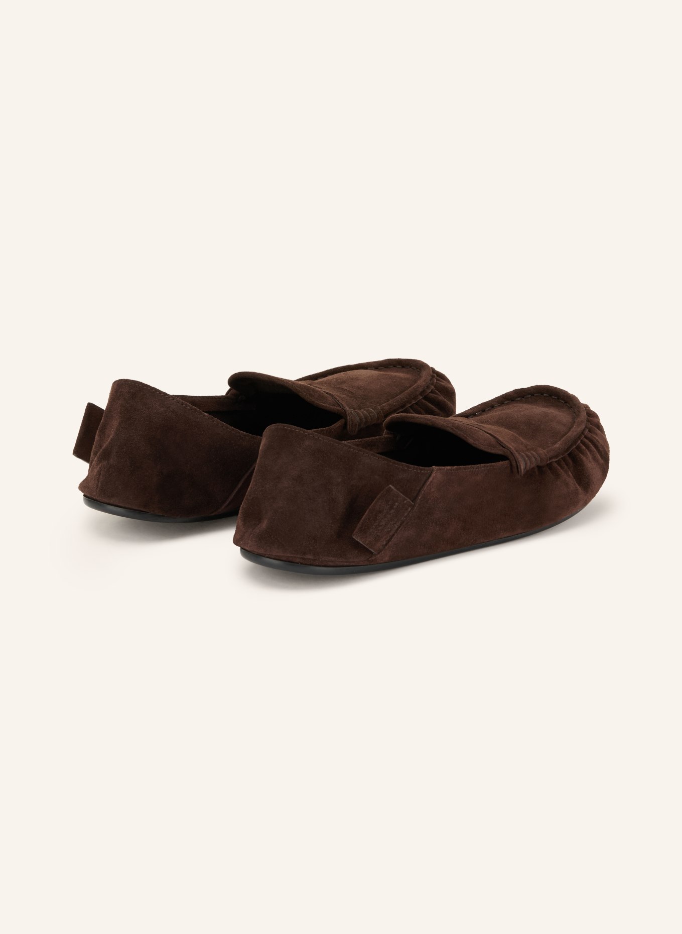 Acne Studios Penny loafers: DARK BROWN