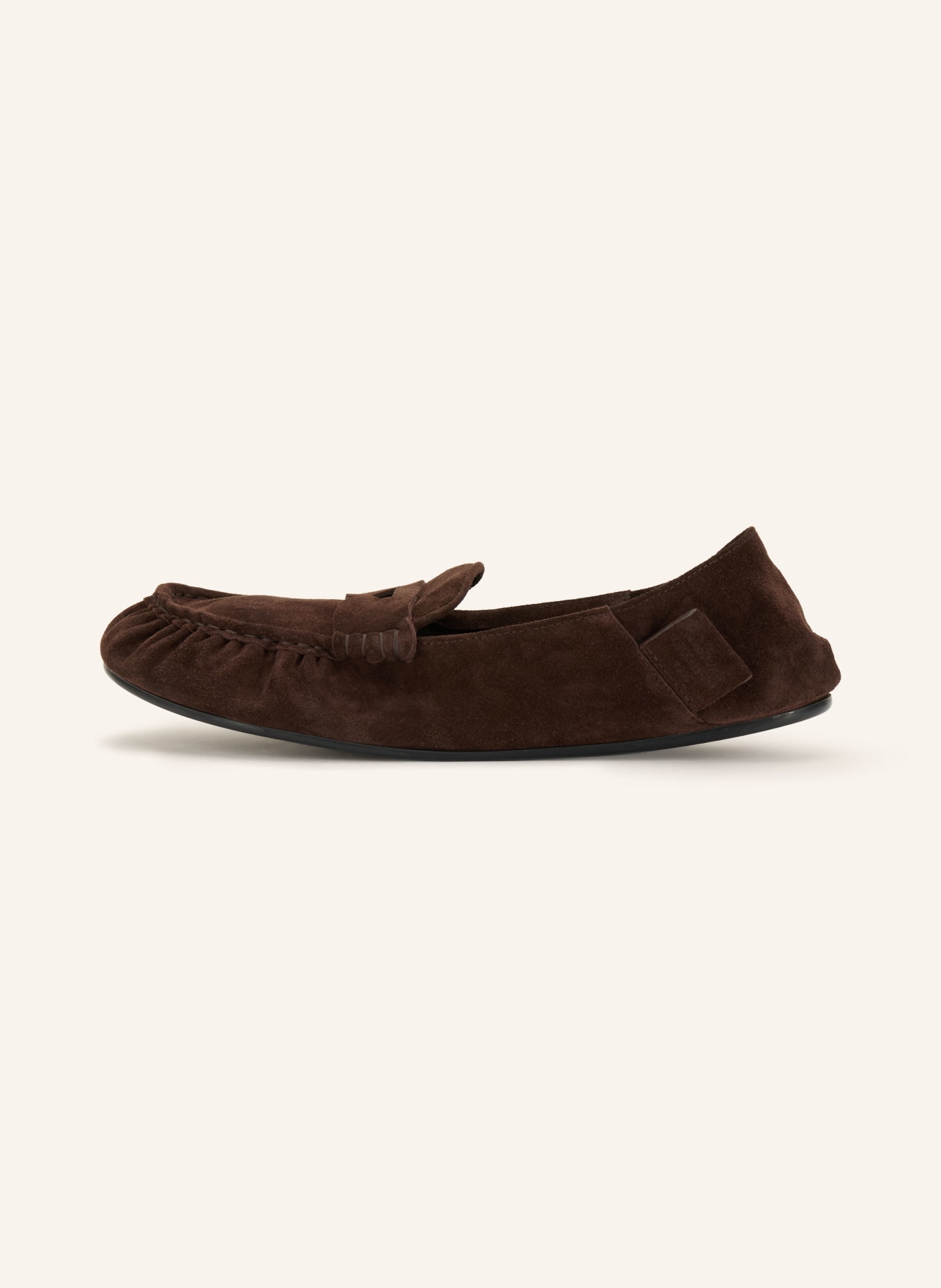Acne Studios Penny loafers: DARK BROWN