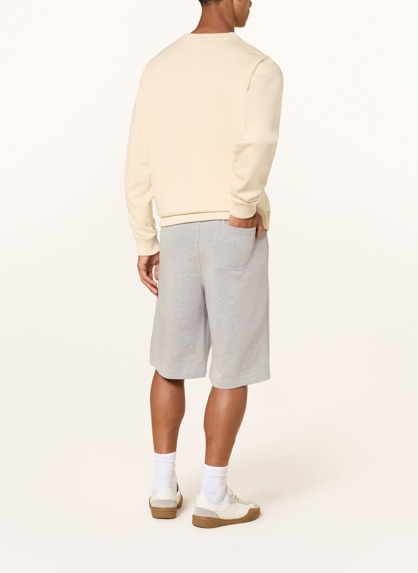 DAILY PAPER Sweatshorts Relaxed Fit: GRAU