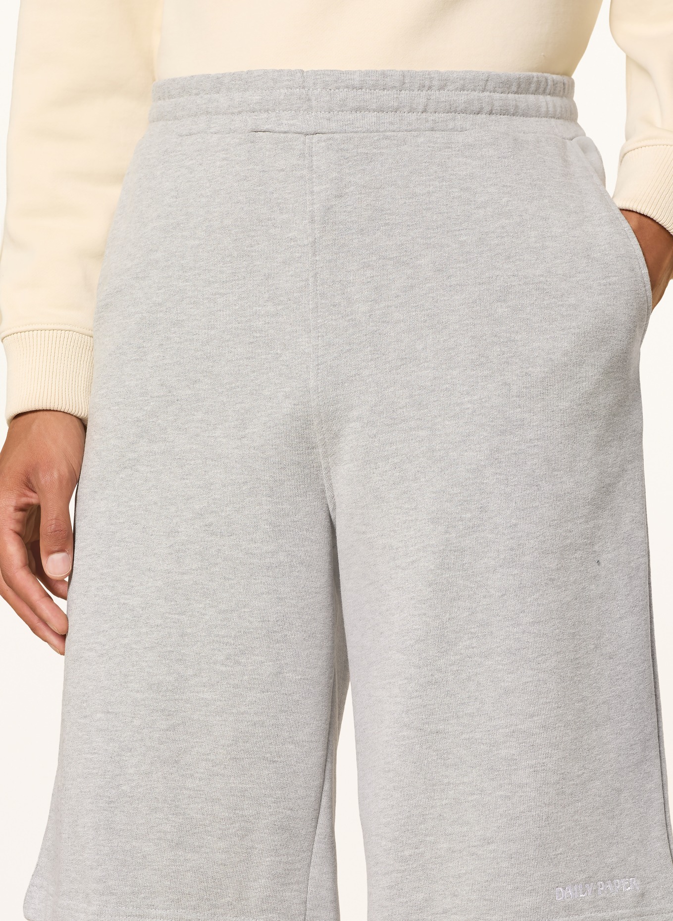 DAILY PAPER Sweatshorts Relaxed Fit: GRAU