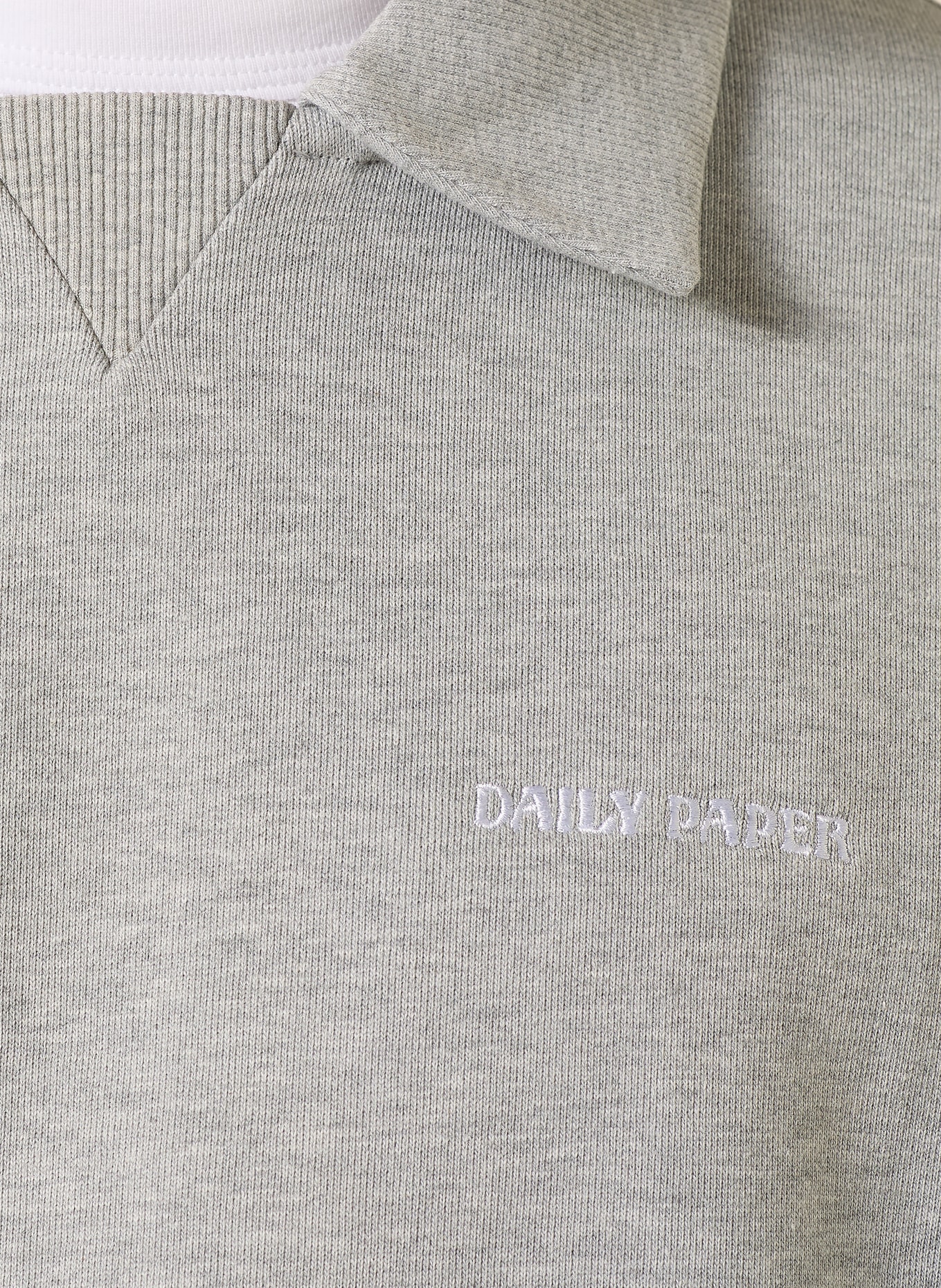 DAILY PAPER Oversized-Sweatshirt DIAS: GRAU