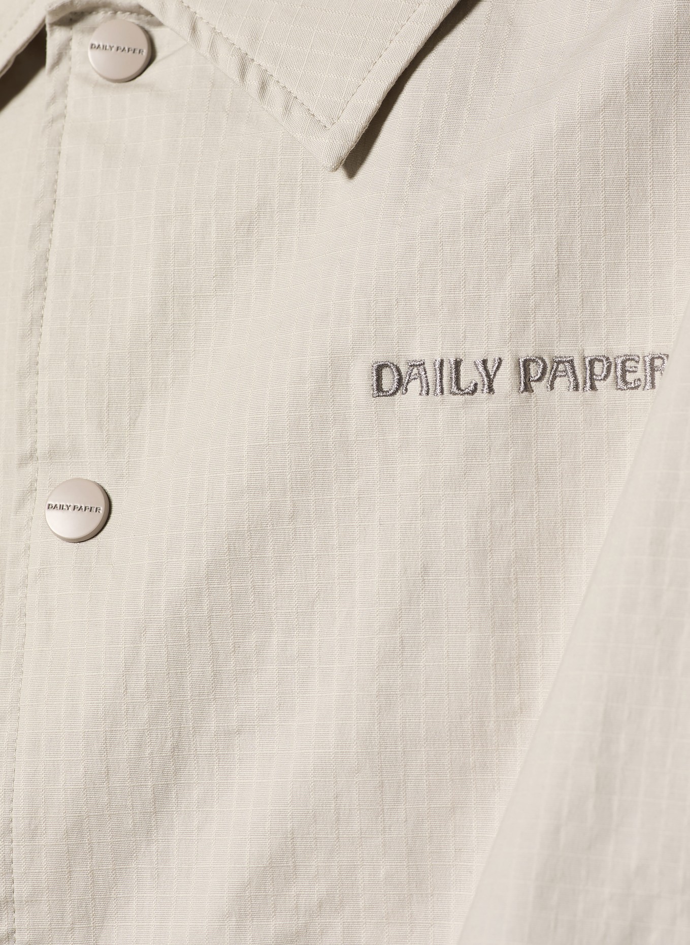 DAILY PAPER Overjas: LICHTGRIJS