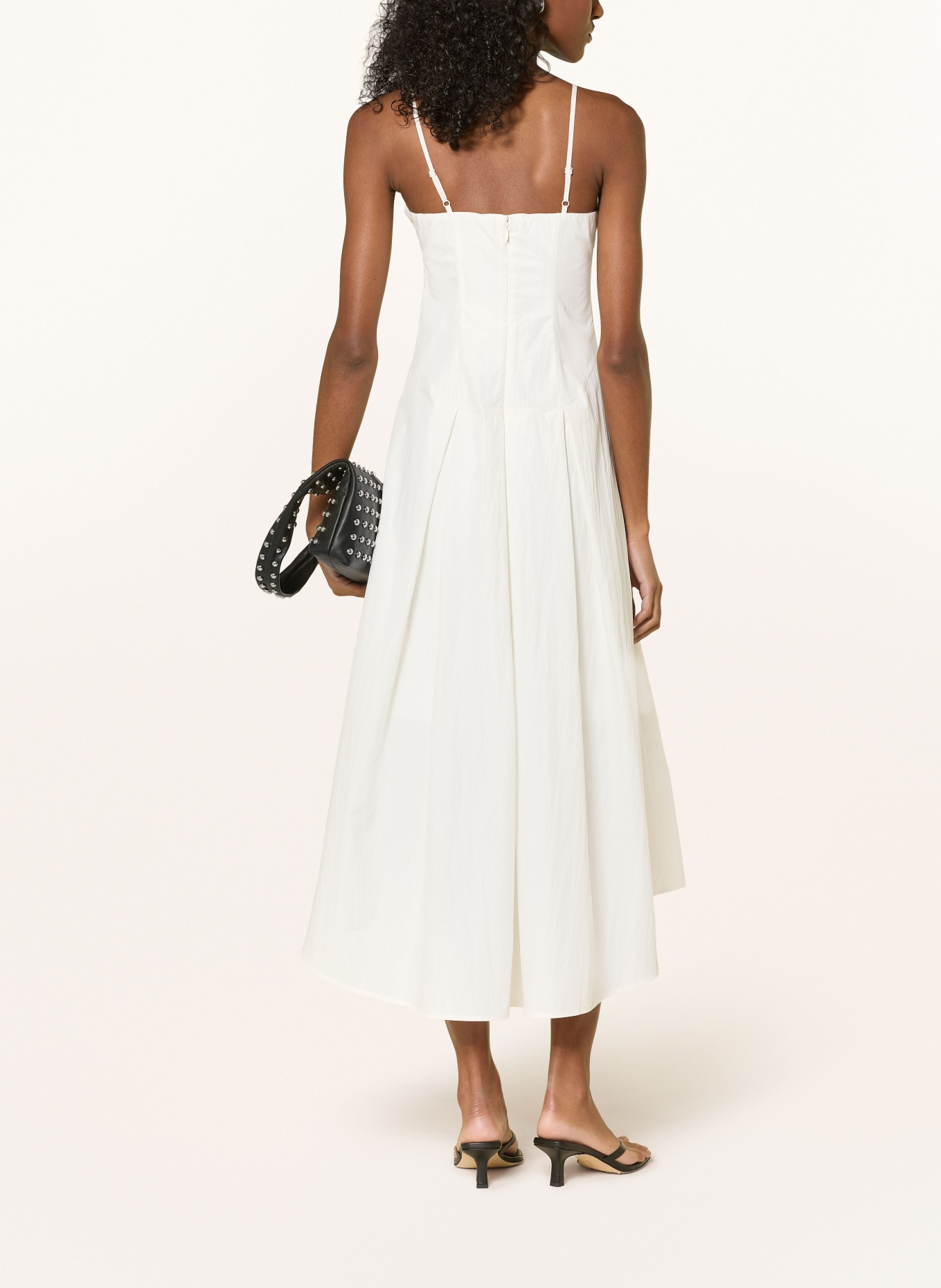 LeGer Studio JELLA dress with cut-out: ECRU
