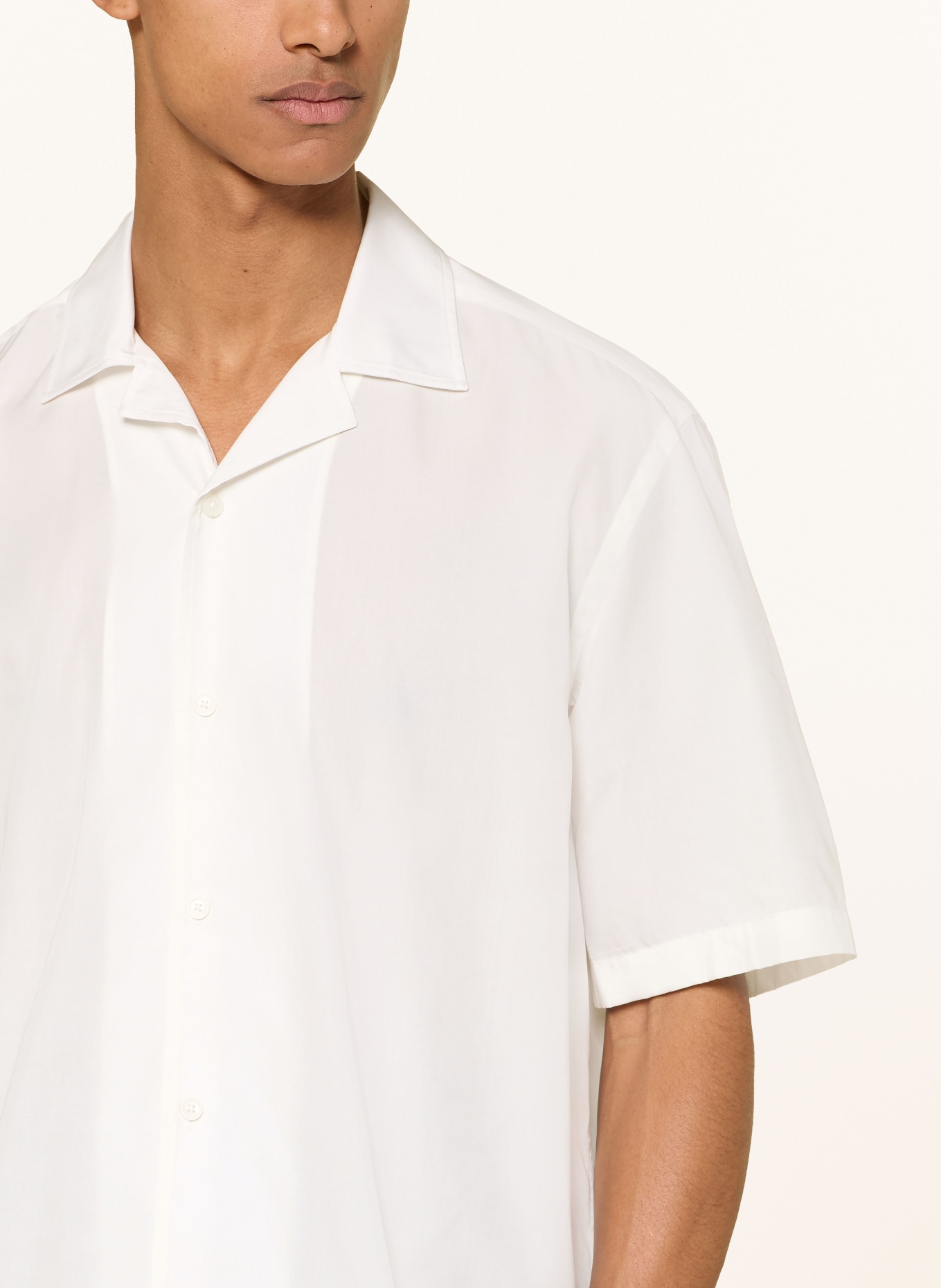 BOSS Resortskjorte CESAR-CAMP Comfort Fit: ECRU