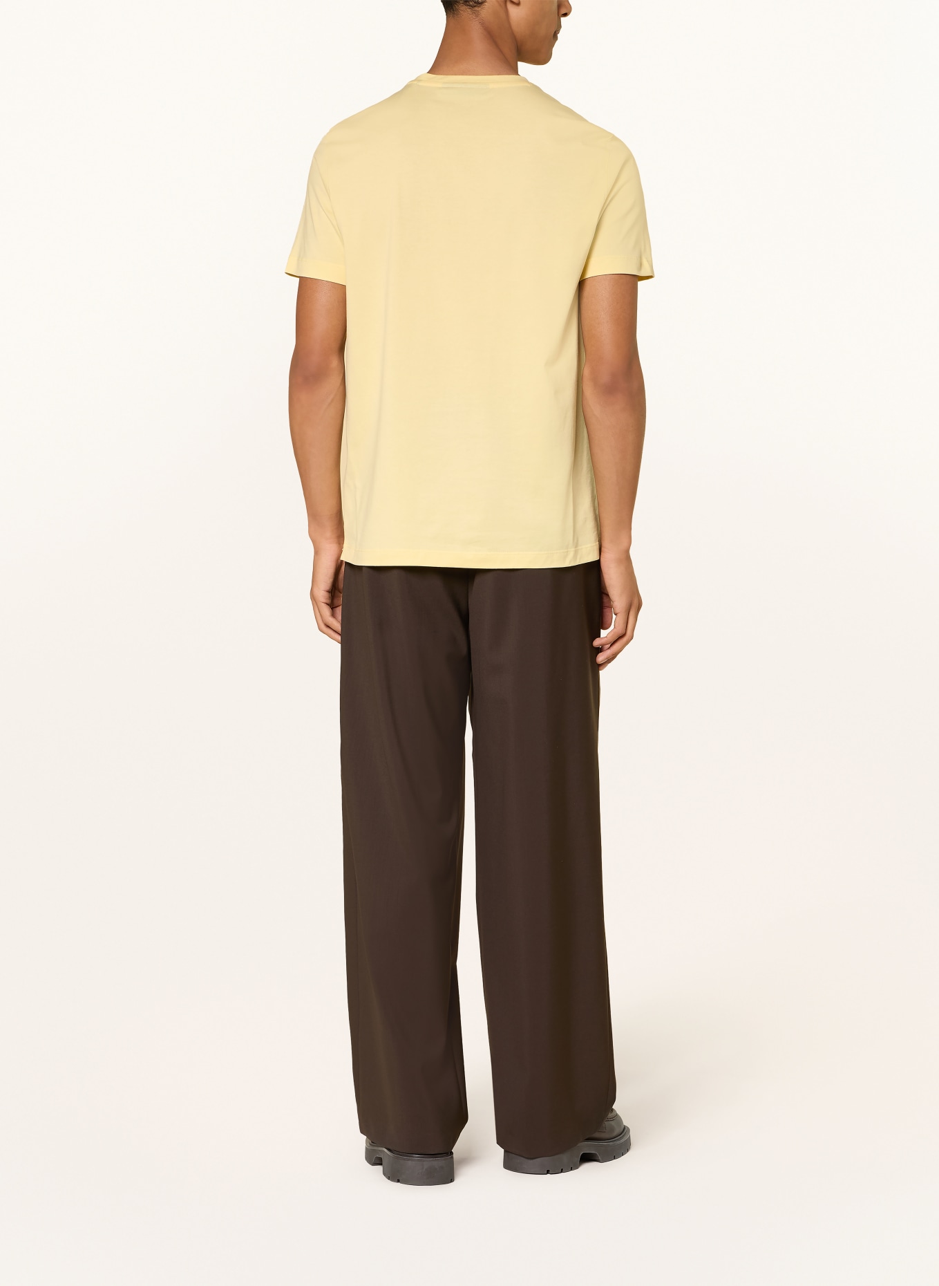 BOSS T-shirt TAUT: ECRU