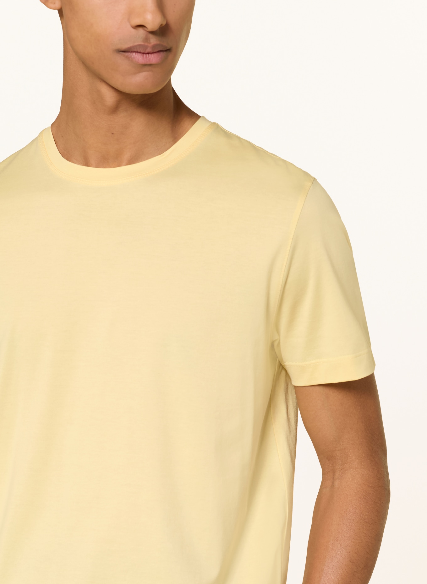 BOSS T-shirt TAUT: ECRU